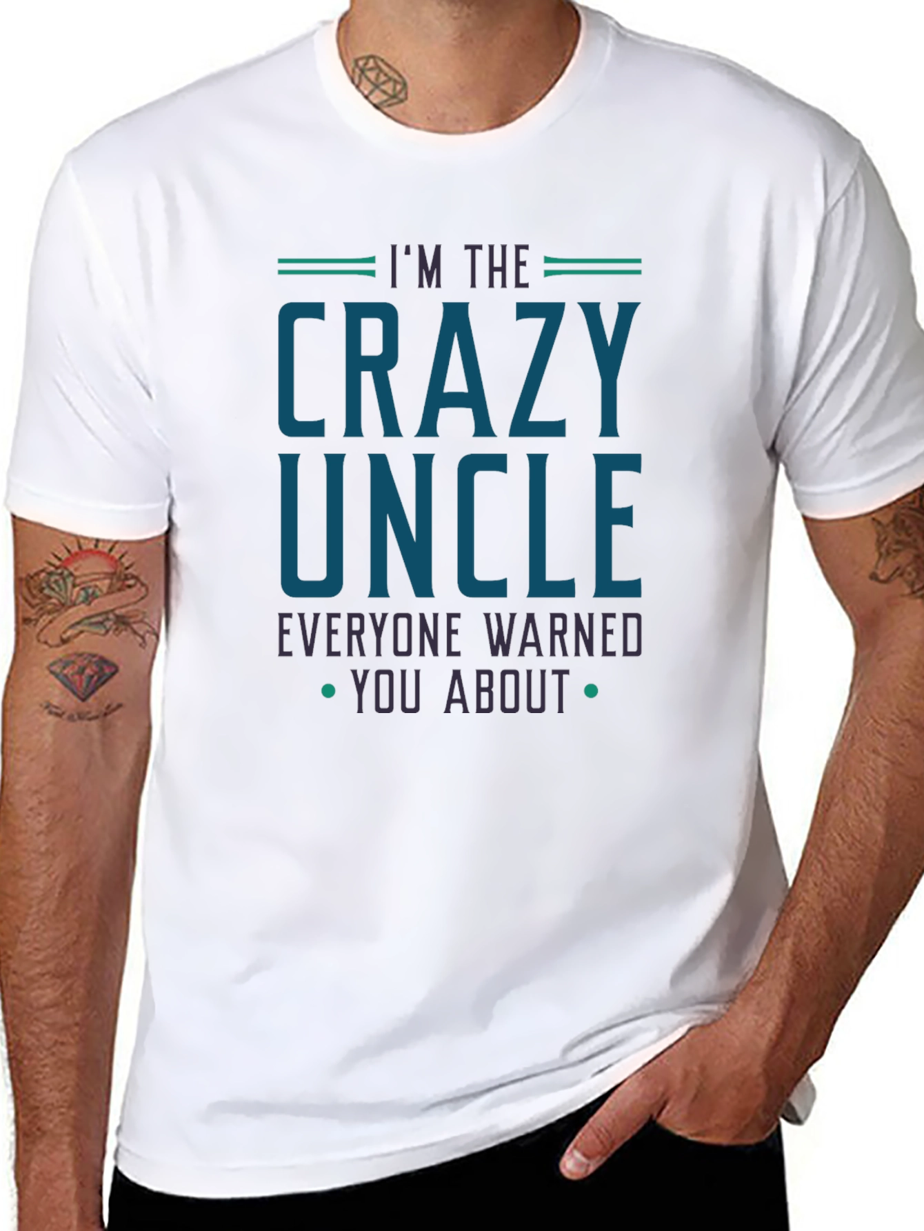 Crazy Uncle T-Shirt Funny Family Tee
