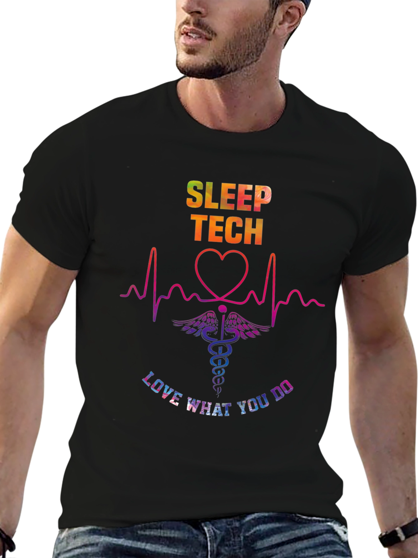 Sleep Tech Love What You Do T-Shirt