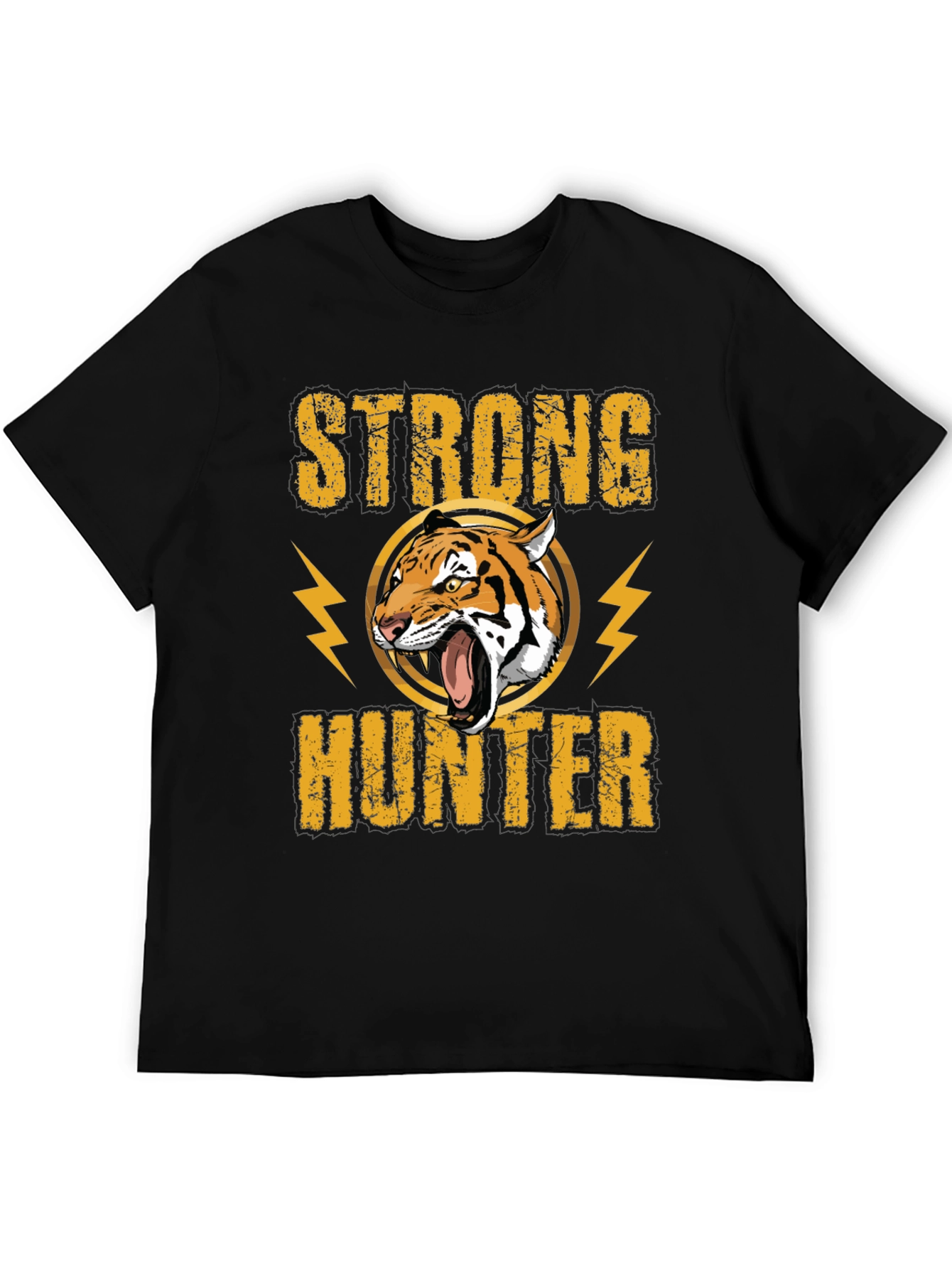 Strong Hunter Tiger Graphic T-Shirt