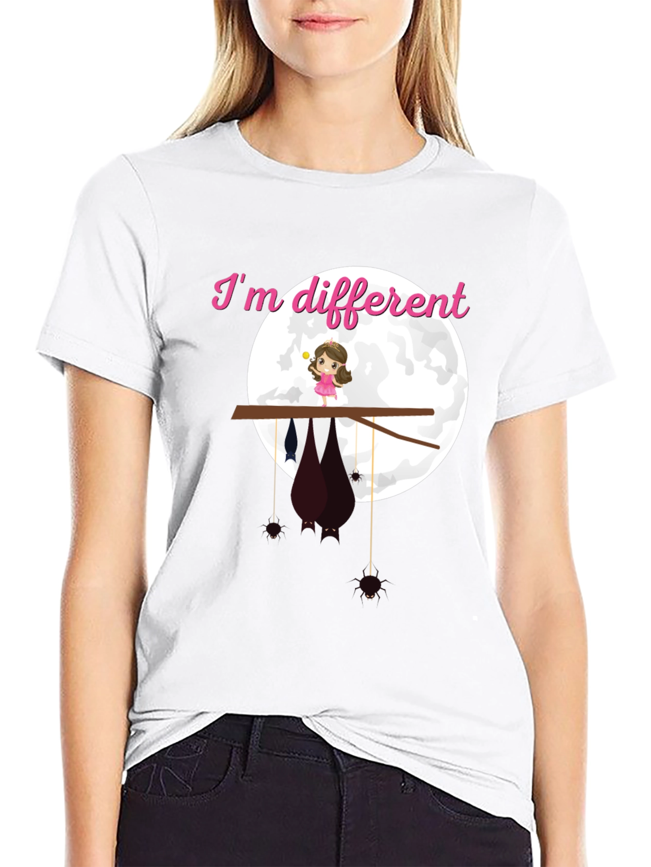 Unique Halloween Im Different Graphic Tee