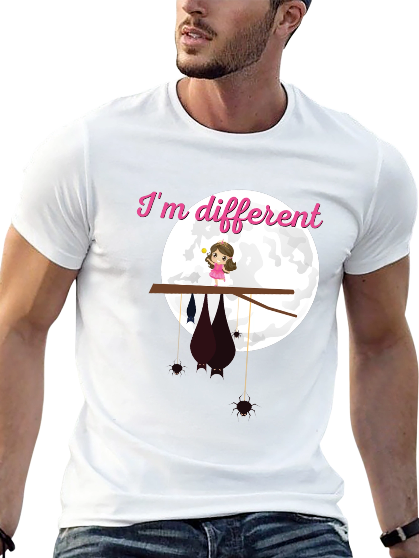 Unique Halloween Im Different Graphic Tee
