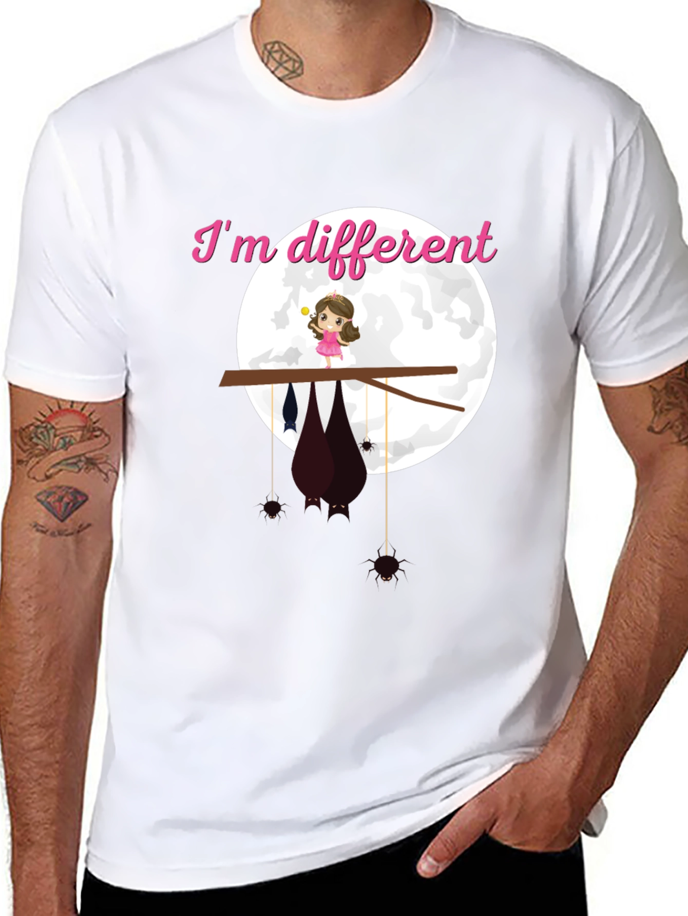 Unique Halloween Im Different Graphic Tee