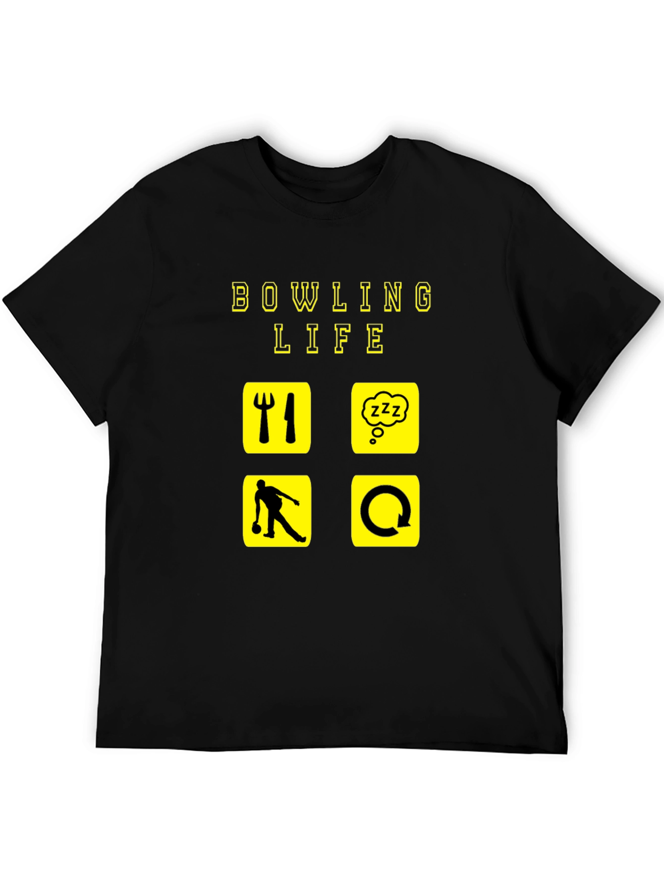 Bowling Life Graphic T-Shirt