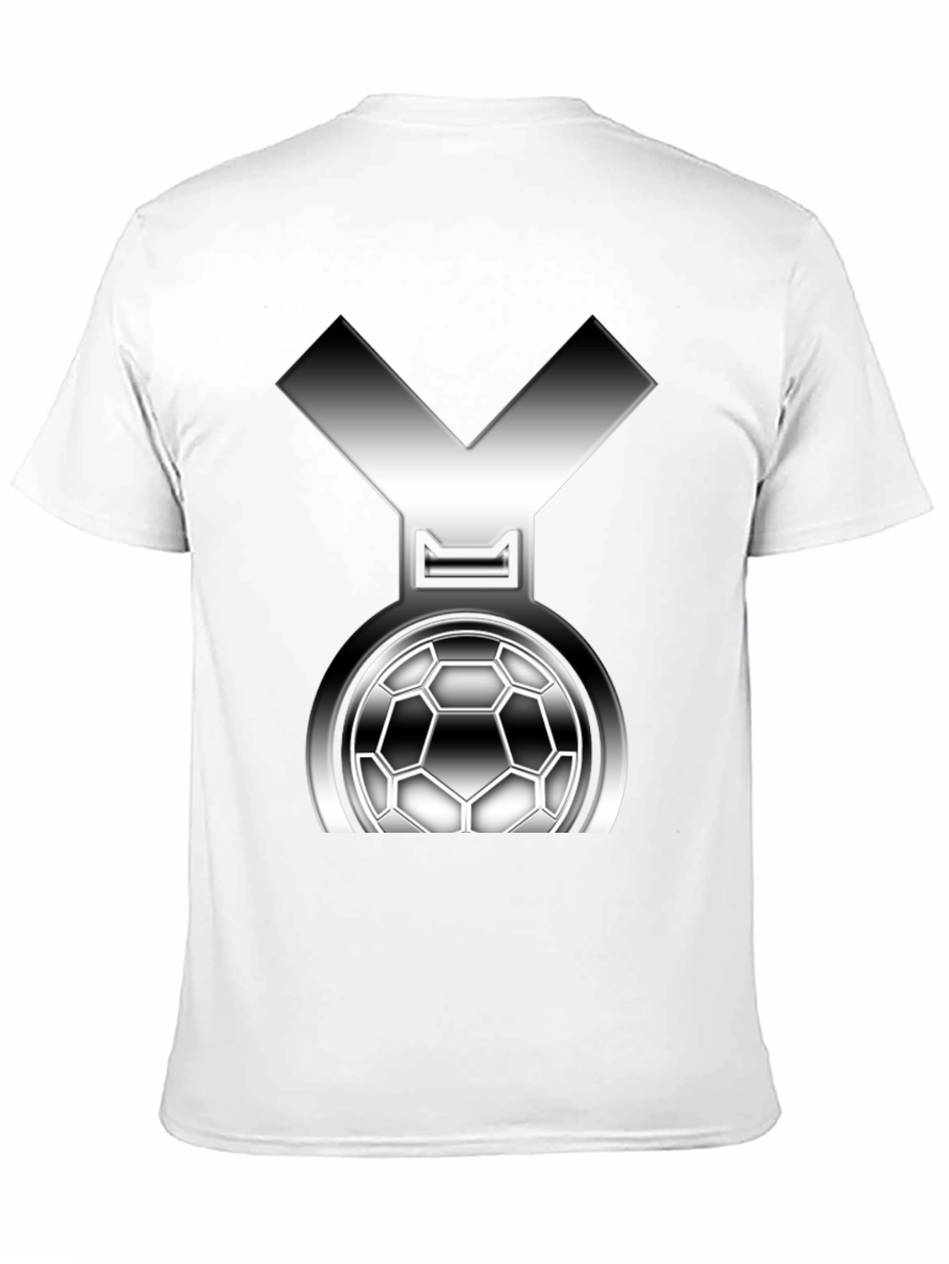 Soccer Medal Graphic Tee - Black
