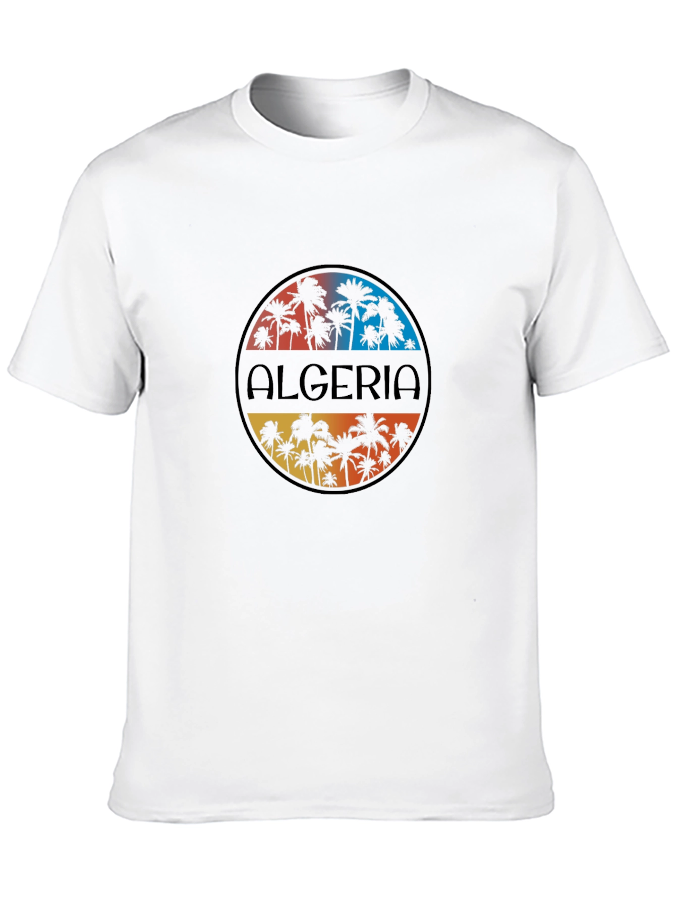 Algeria Palm Tree Graphic Tee