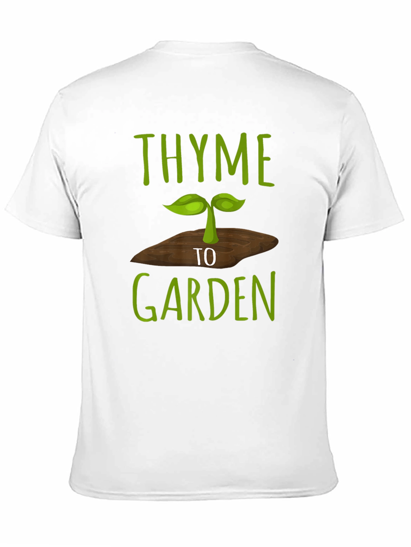Thyme to Garden Graphic Tee - Black