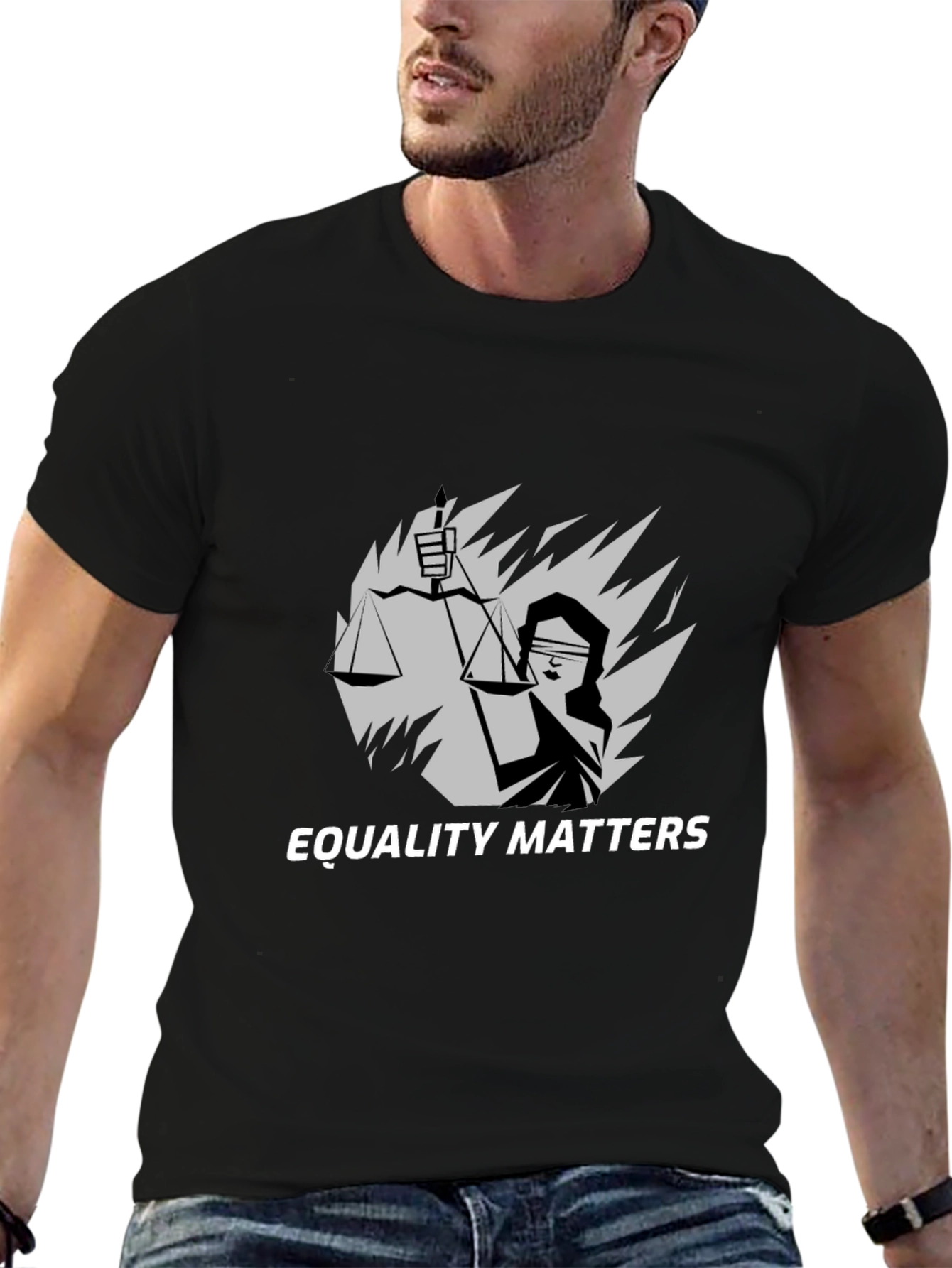 Equality Matters Graphic Tee - Black