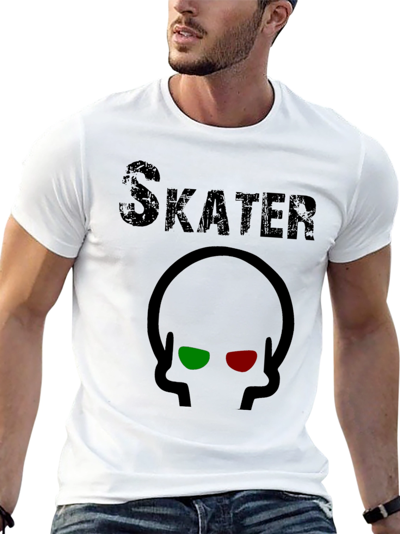 Skater Graphic Tee - Unique Design