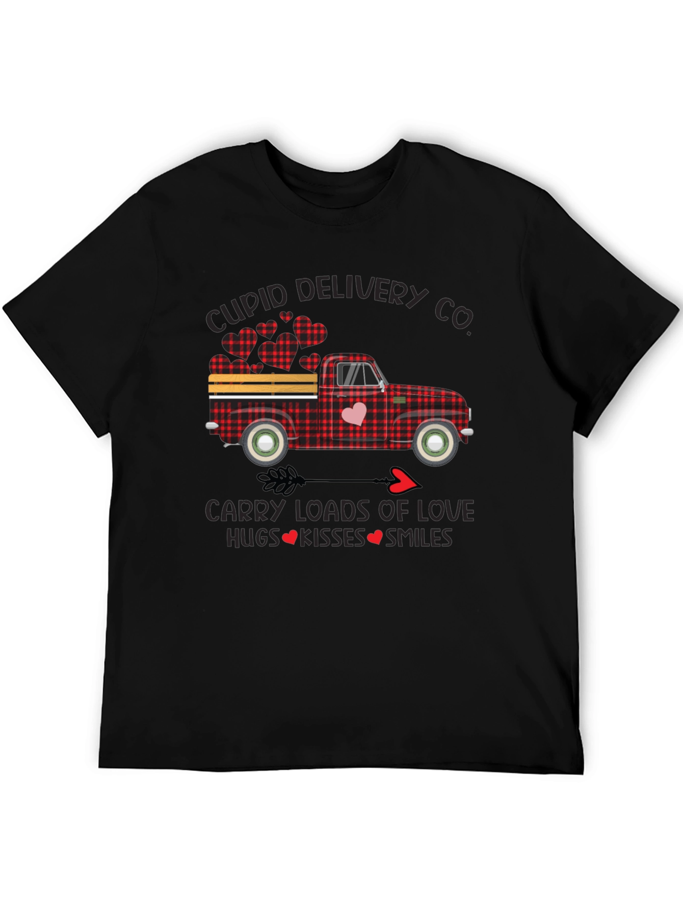 Cupid Delivery Truck Graphic T-Shirt