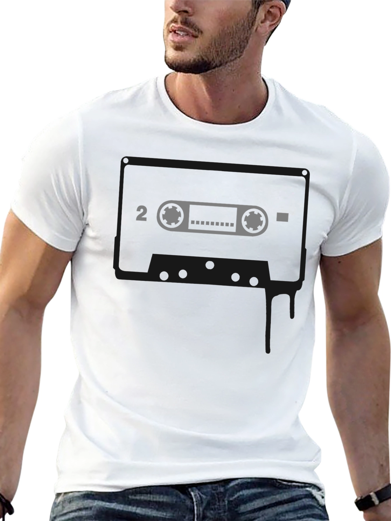Retro Mixtape Graphic T-Shirt