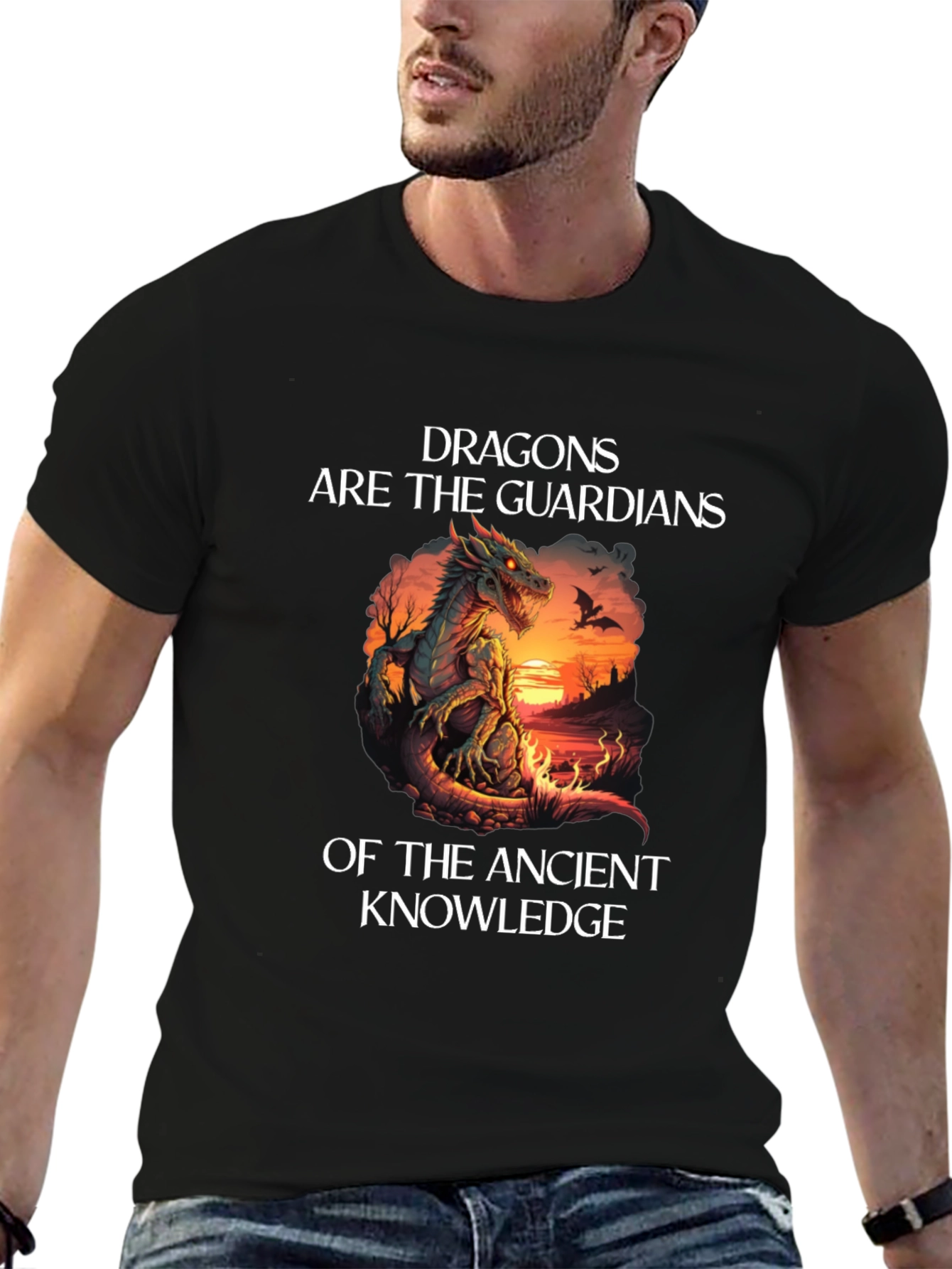 Dragons Guardians of Ancient Knowledge T-Shirt