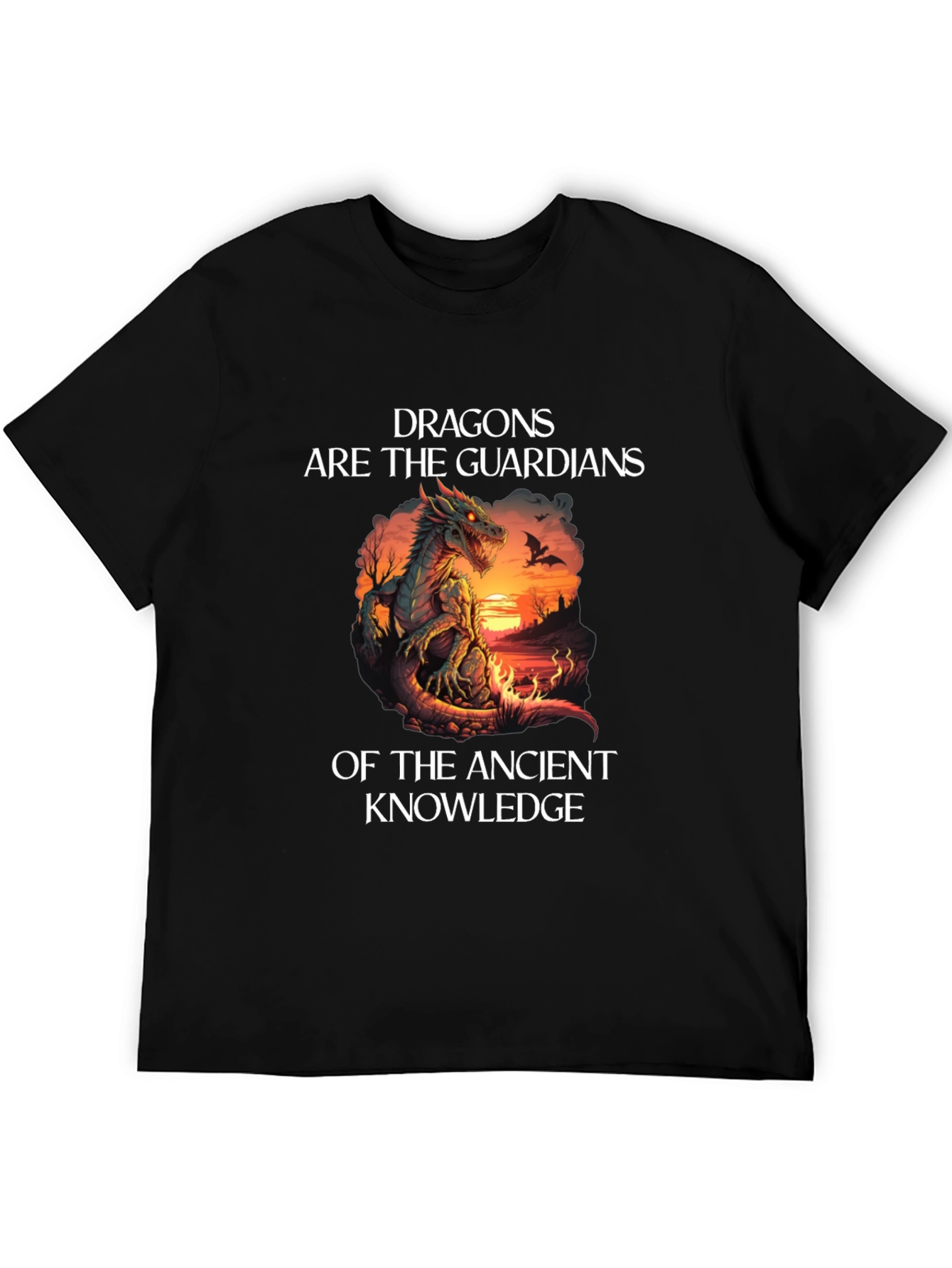 Dragons Guardians of Ancient Knowledge T-Shirt