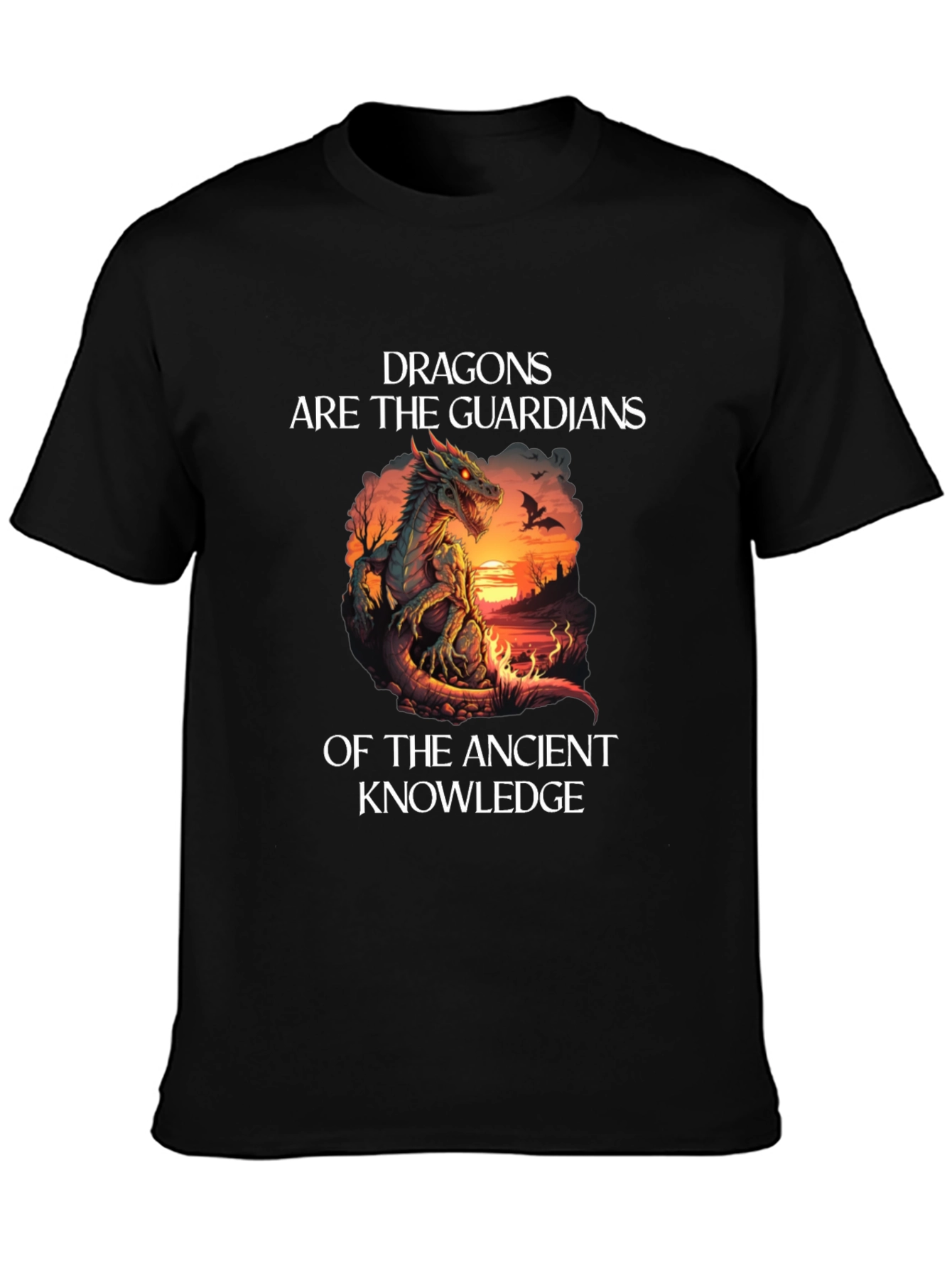 Dragons Guardians of Ancient Knowledge T-Shirt