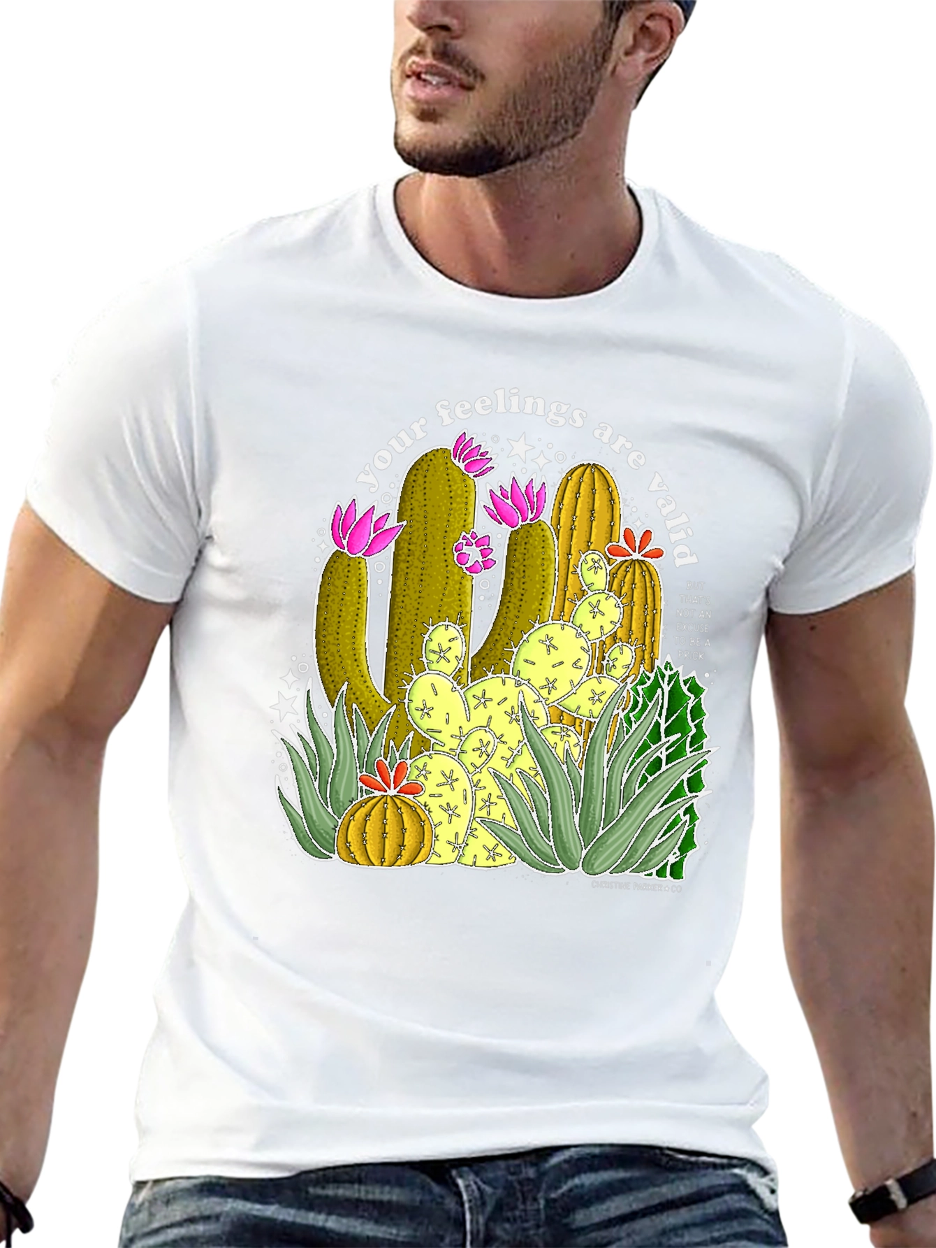 Your Feelings Are Valid Cactus T-Shirt