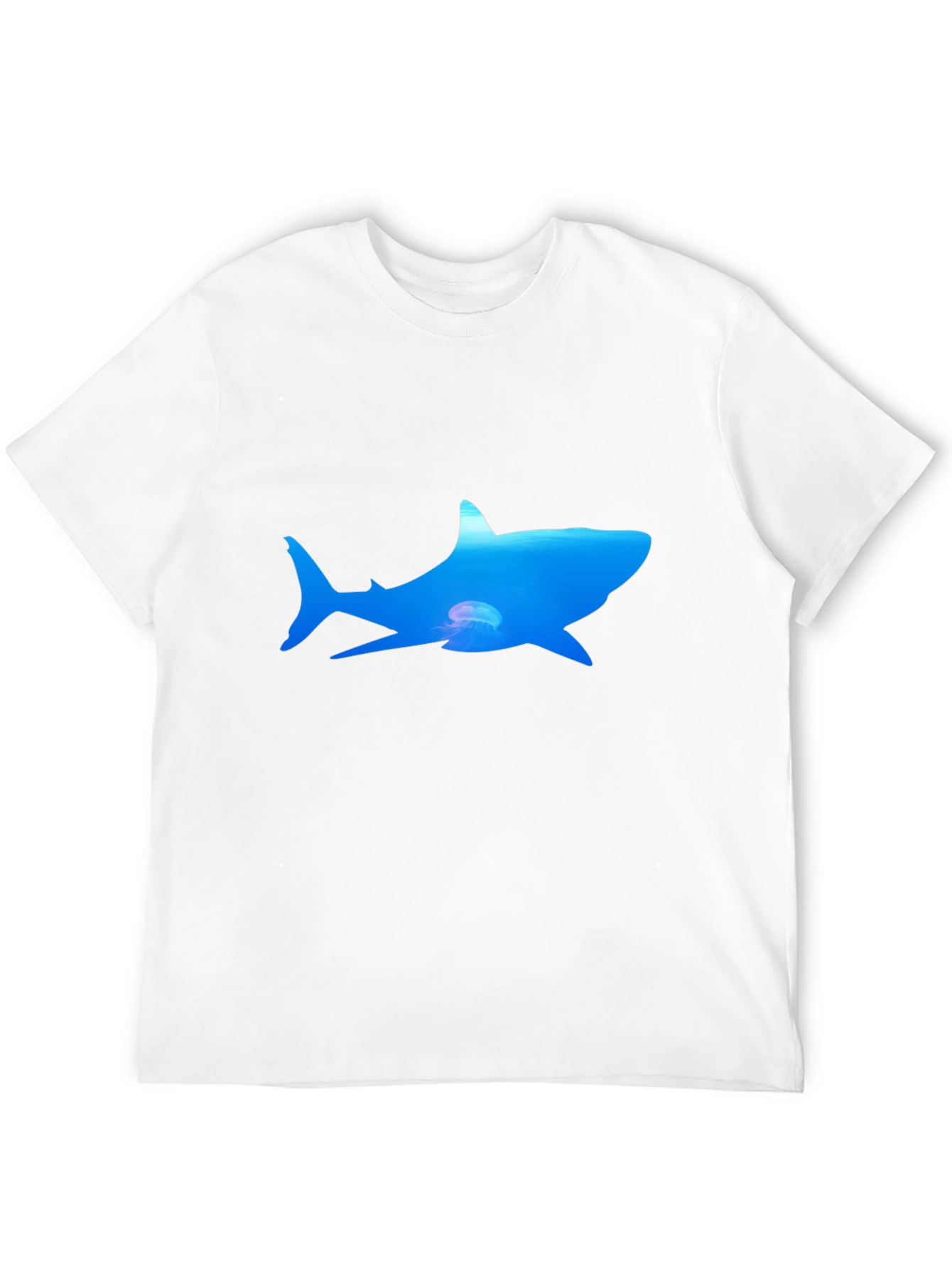 Ocean Shark Graphic Tee - Black