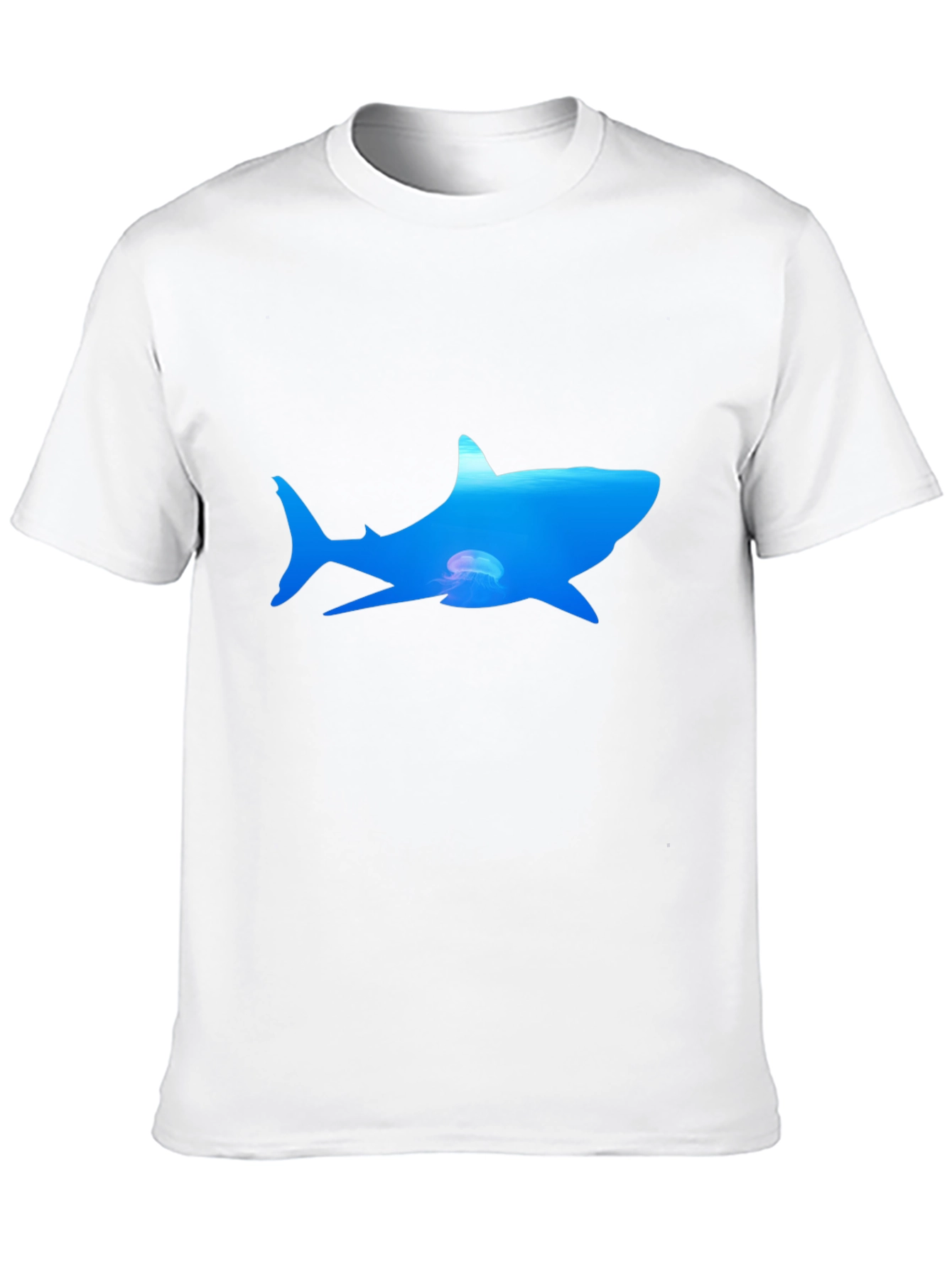 Ocean Shark Graphic Tee - Black