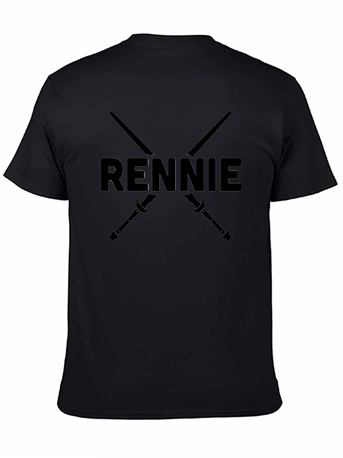 Rennie Sword Graphic T-Shirt - Cool Design