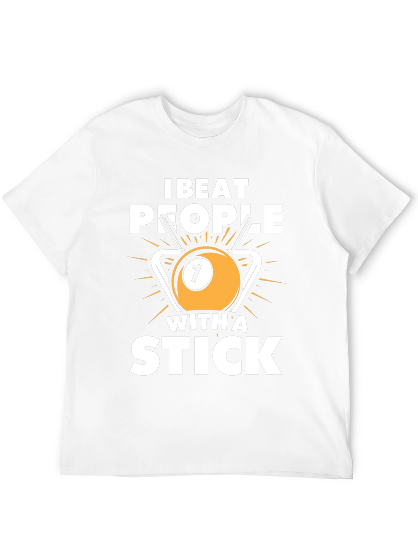 I Beat People With A Stick Graphic Tee