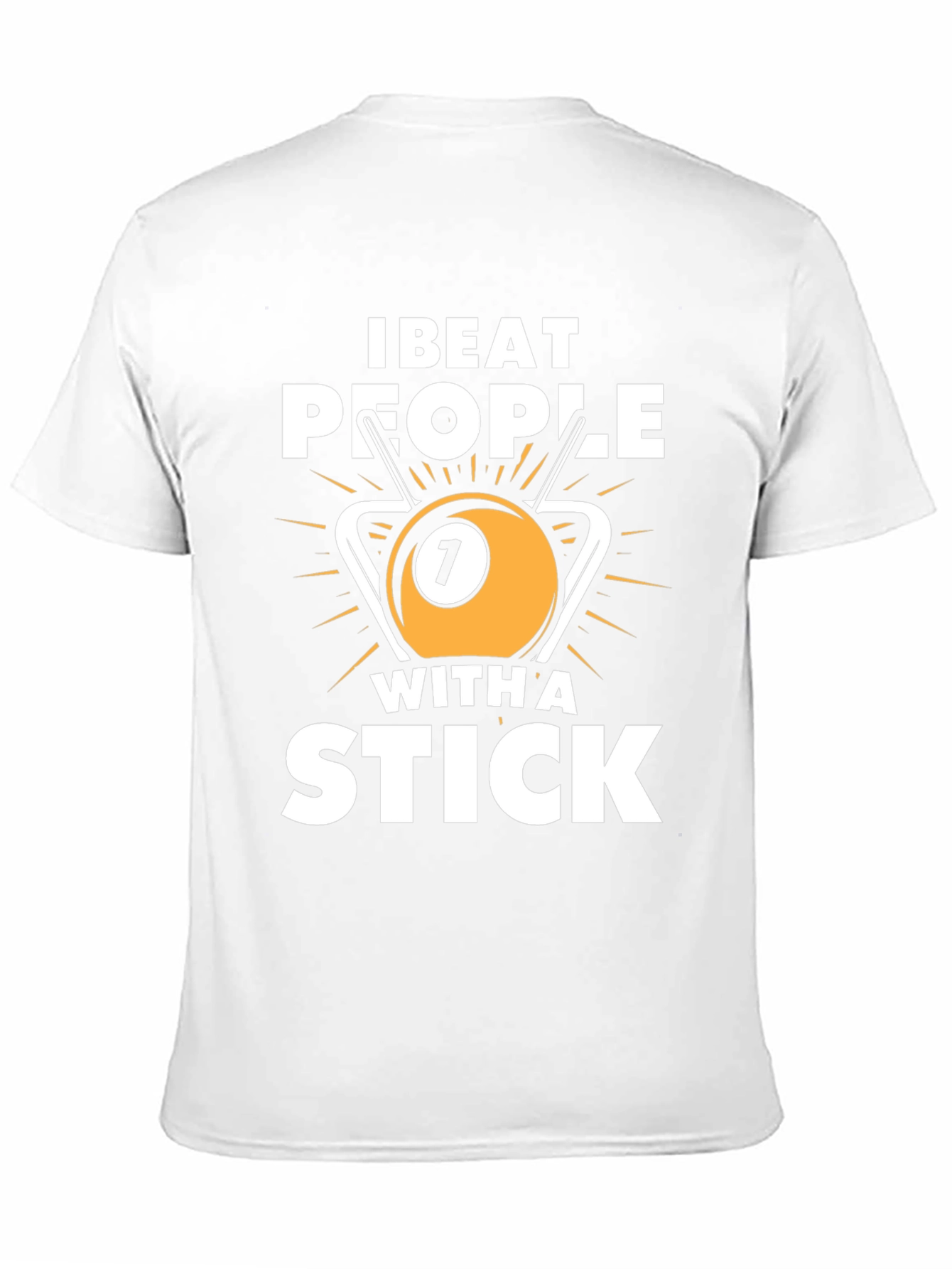 I Beat People With A Stick Graphic Tee