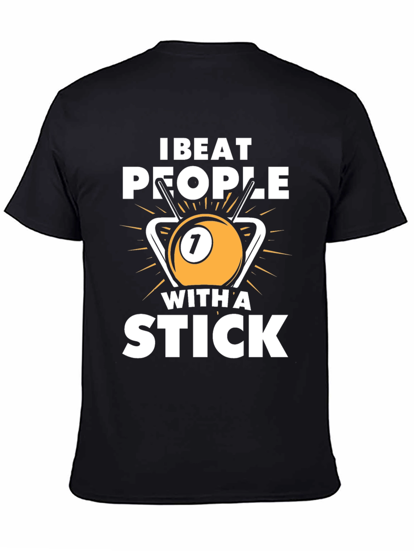 I Beat People With A Stick Graphic Tee