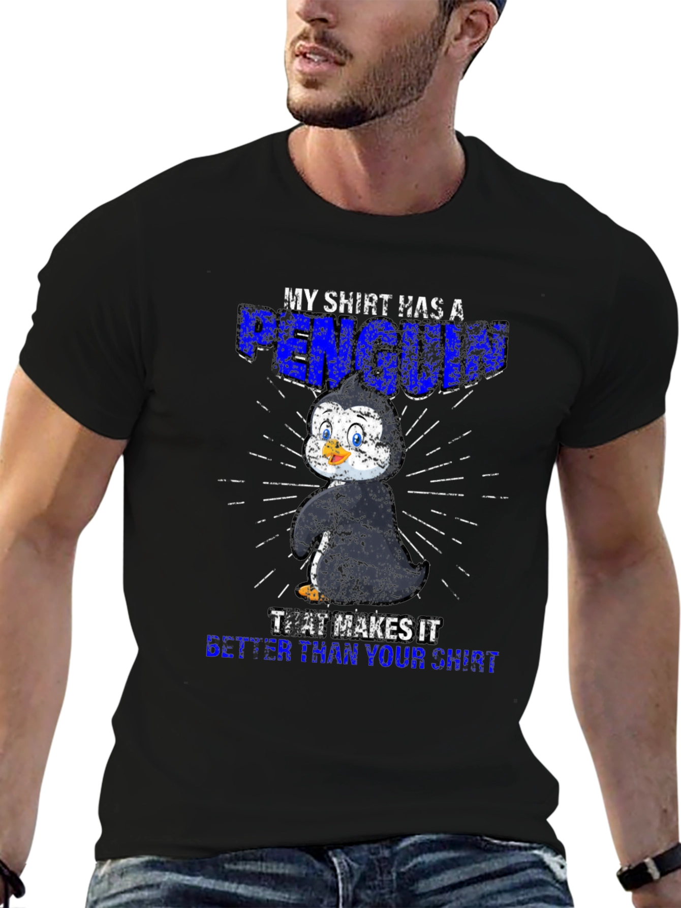 Penguin Graphic T-Shirt: Better Than Your Shirt!