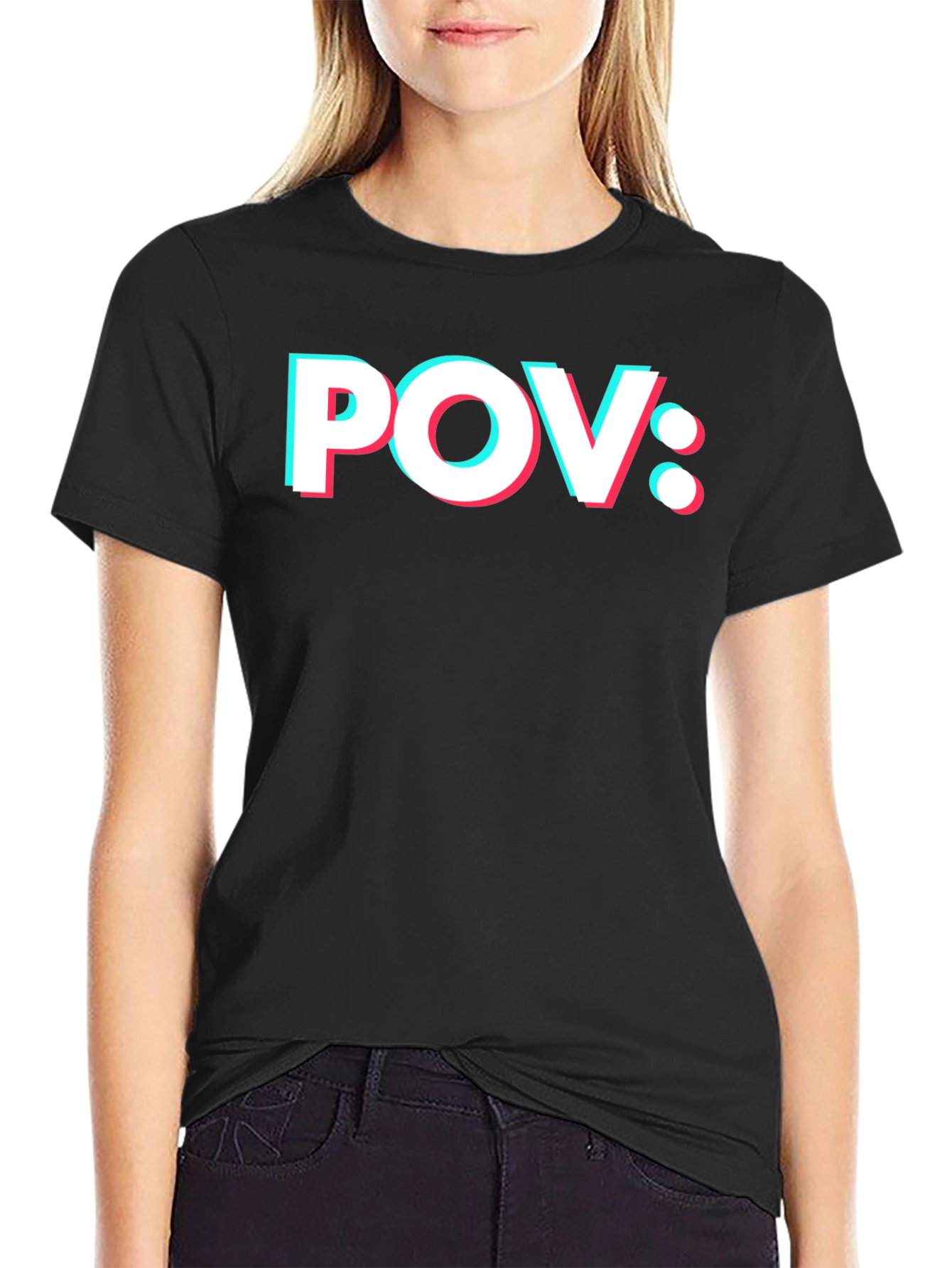 POV Graphic Tee - Trendy T-Shirt