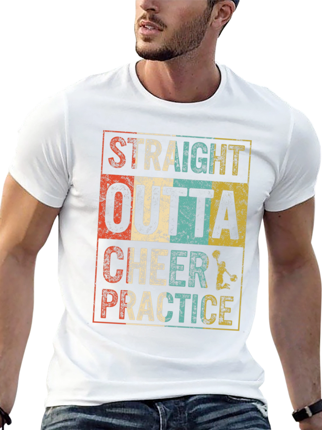 Straight Outta Cheer Practice T-Shirt