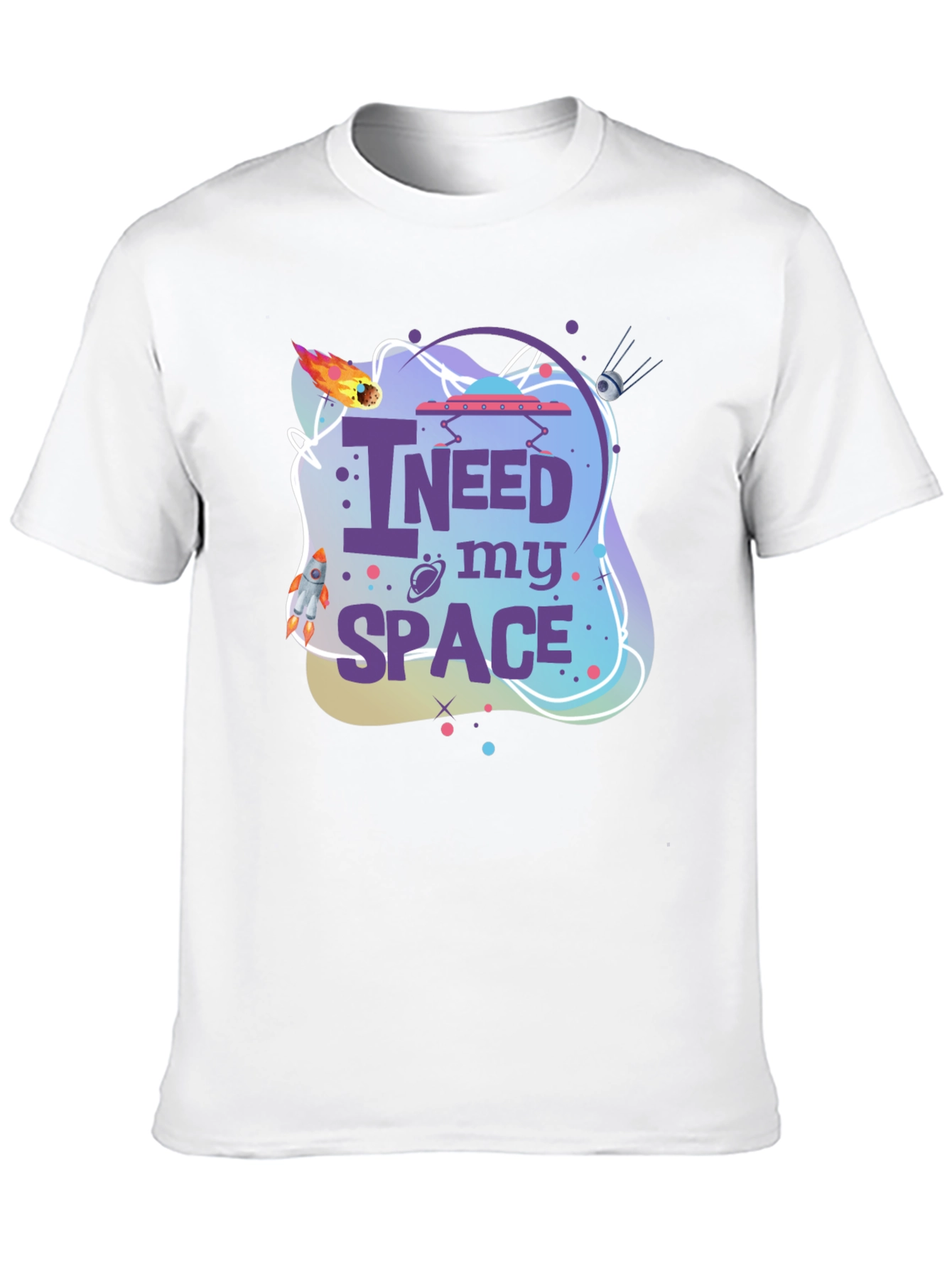 I Need My Space Graphic Tee