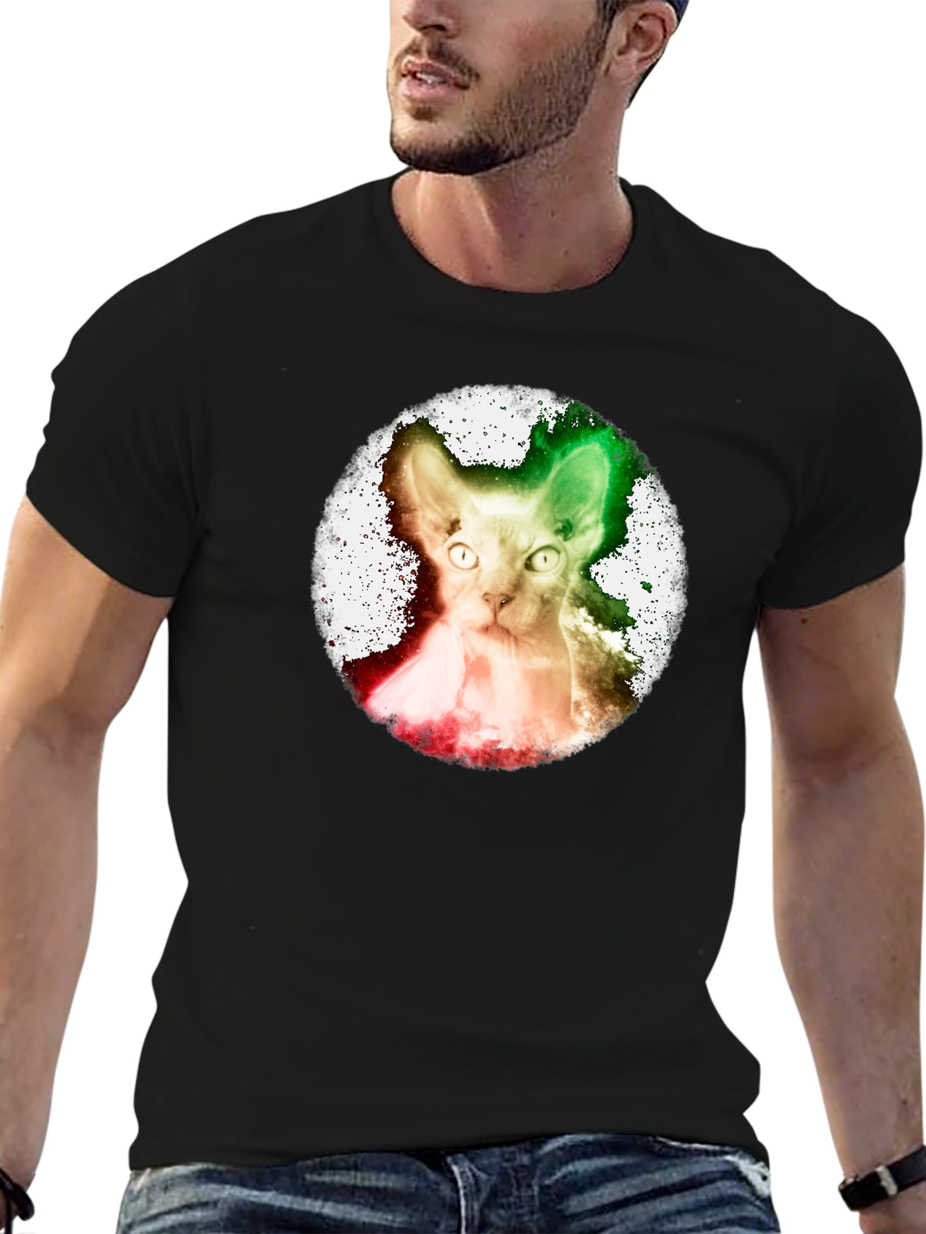 Sphynx Cat Graphic T-Shirt - Unique Design