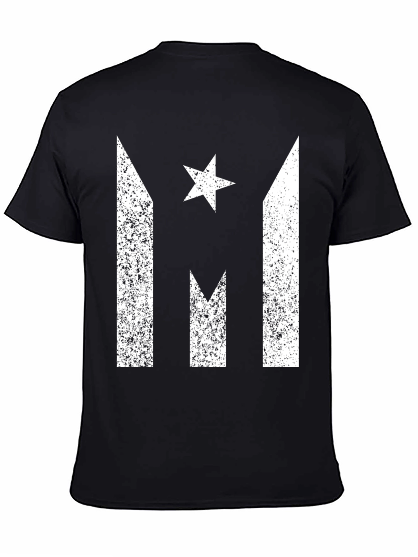 Puerto Rico Flag T-Shirt - Distressed Design