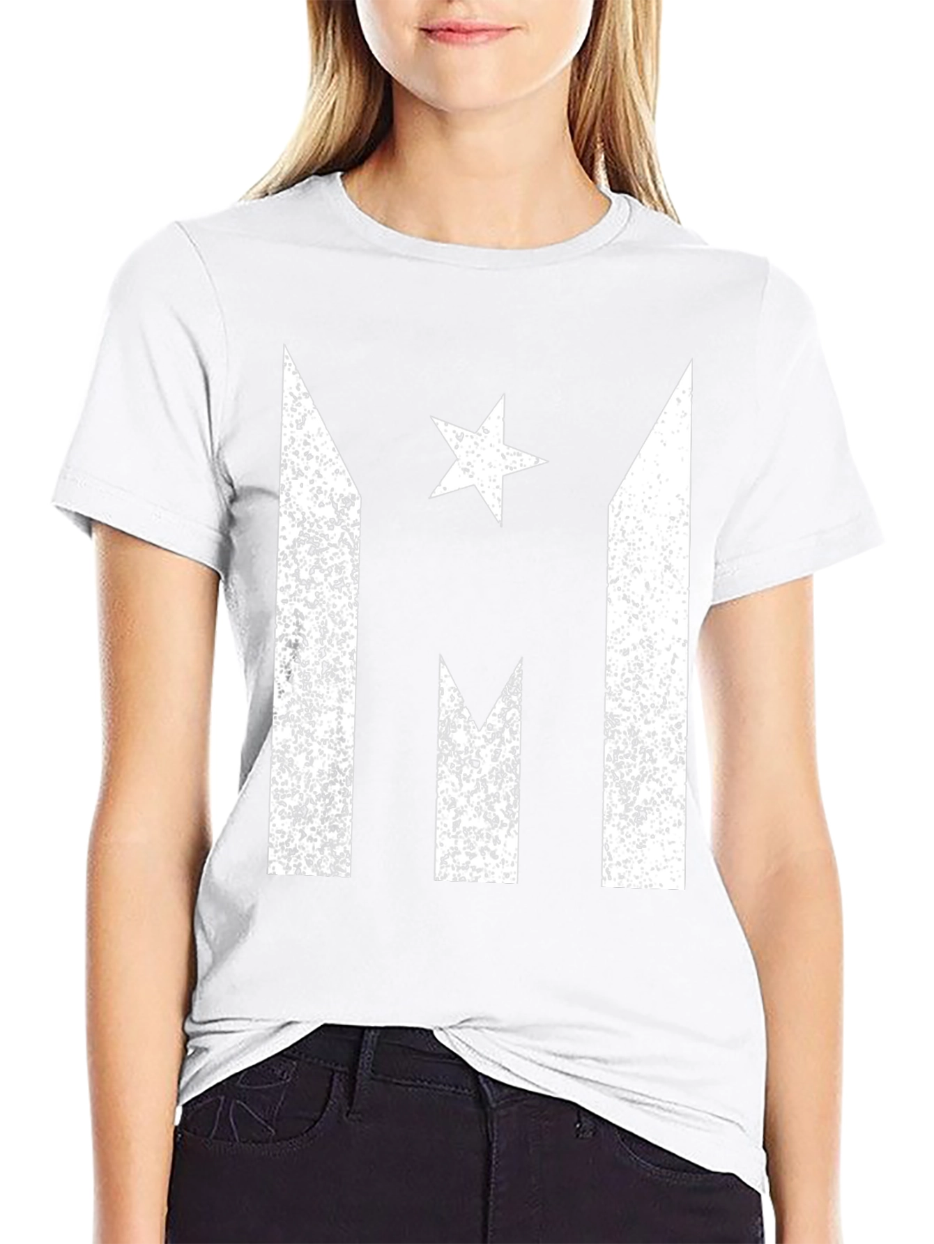 Puerto Rico Flag T-Shirt - Distressed Design