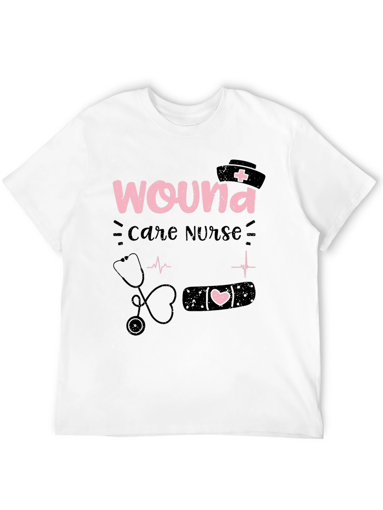 Wound Care Nurse Graphic T-Shirt - Medical Apparel
