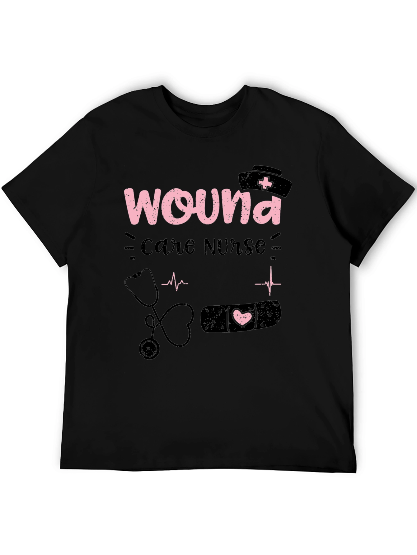 Wound Care Nurse Graphic T-Shirt - Medical Apparel