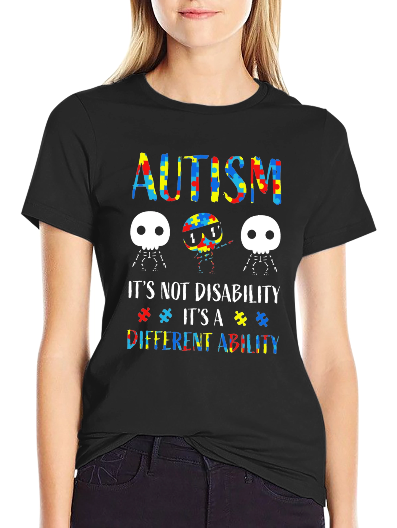 Autism Awareness T-Shirt - Different Ability