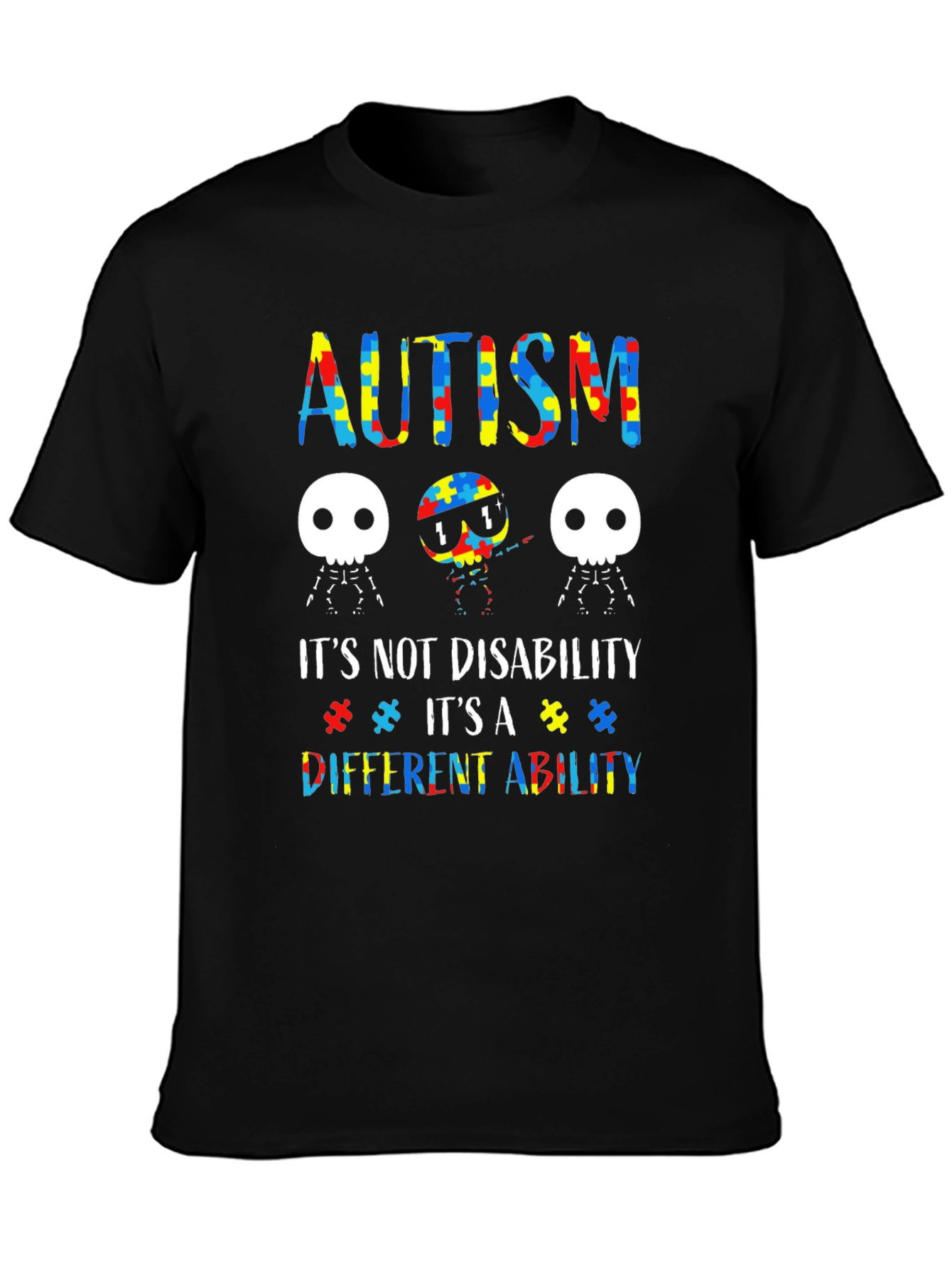 Autism Awareness T-Shirt - Different Ability