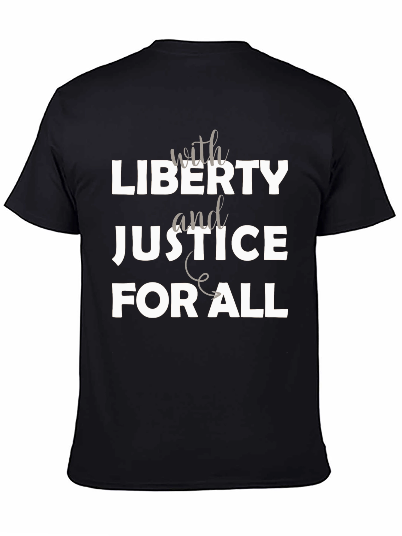 Liberty & Justice For All Graphic Tee