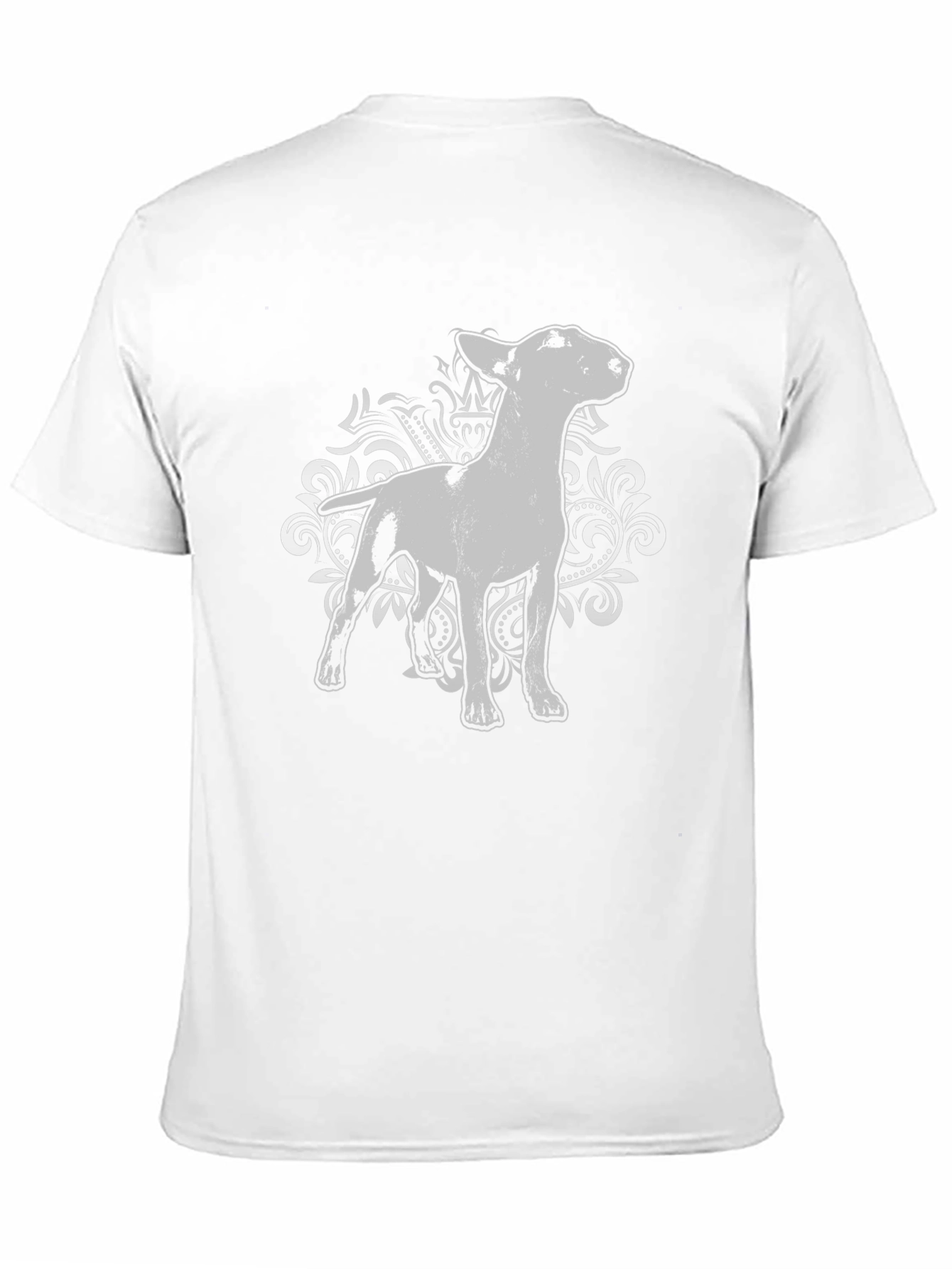 Dog Graphic Tee - Bull Terrier Design