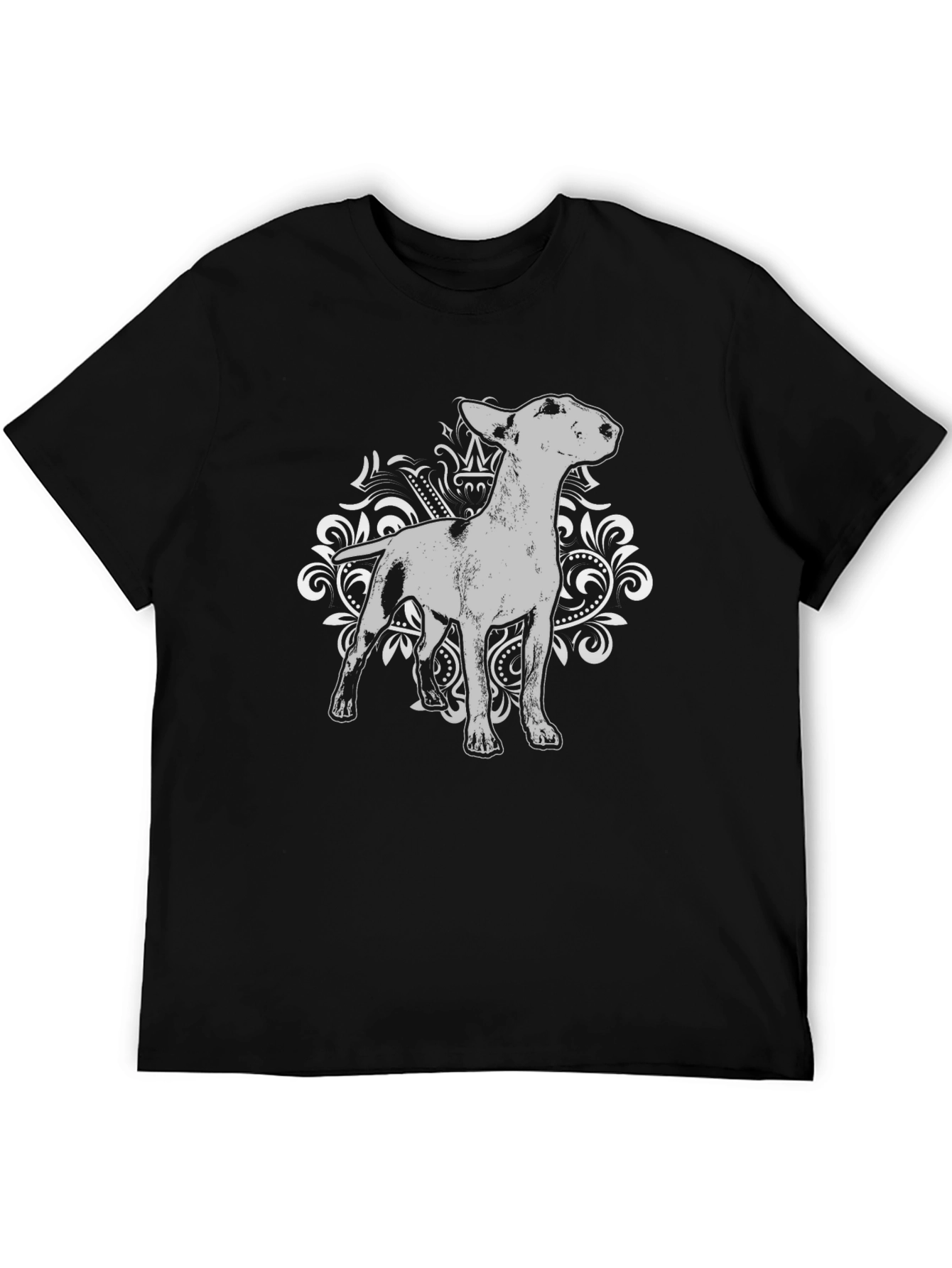 Dog Graphic Tee - Bull Terrier Design