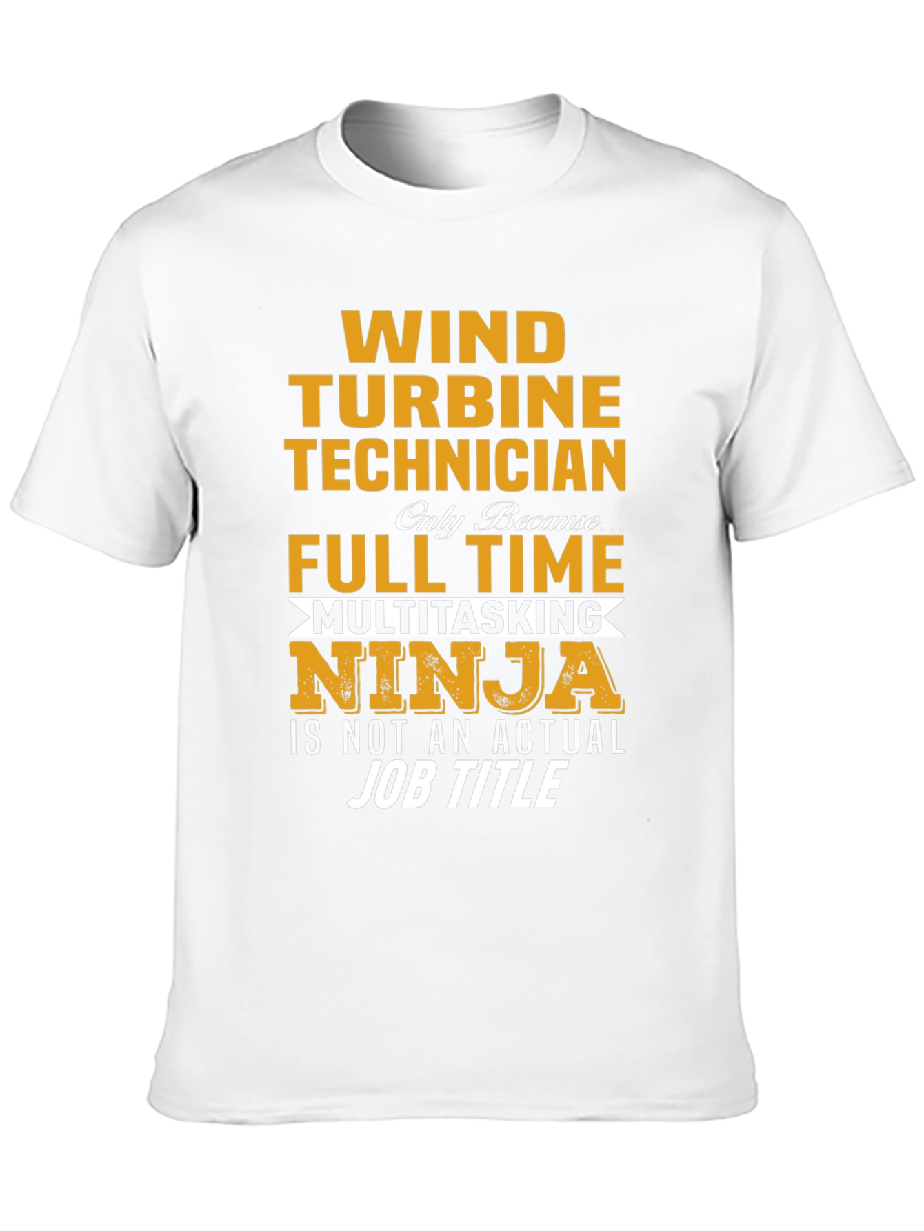 Wind Turbine Technician Ninja T-Shirt