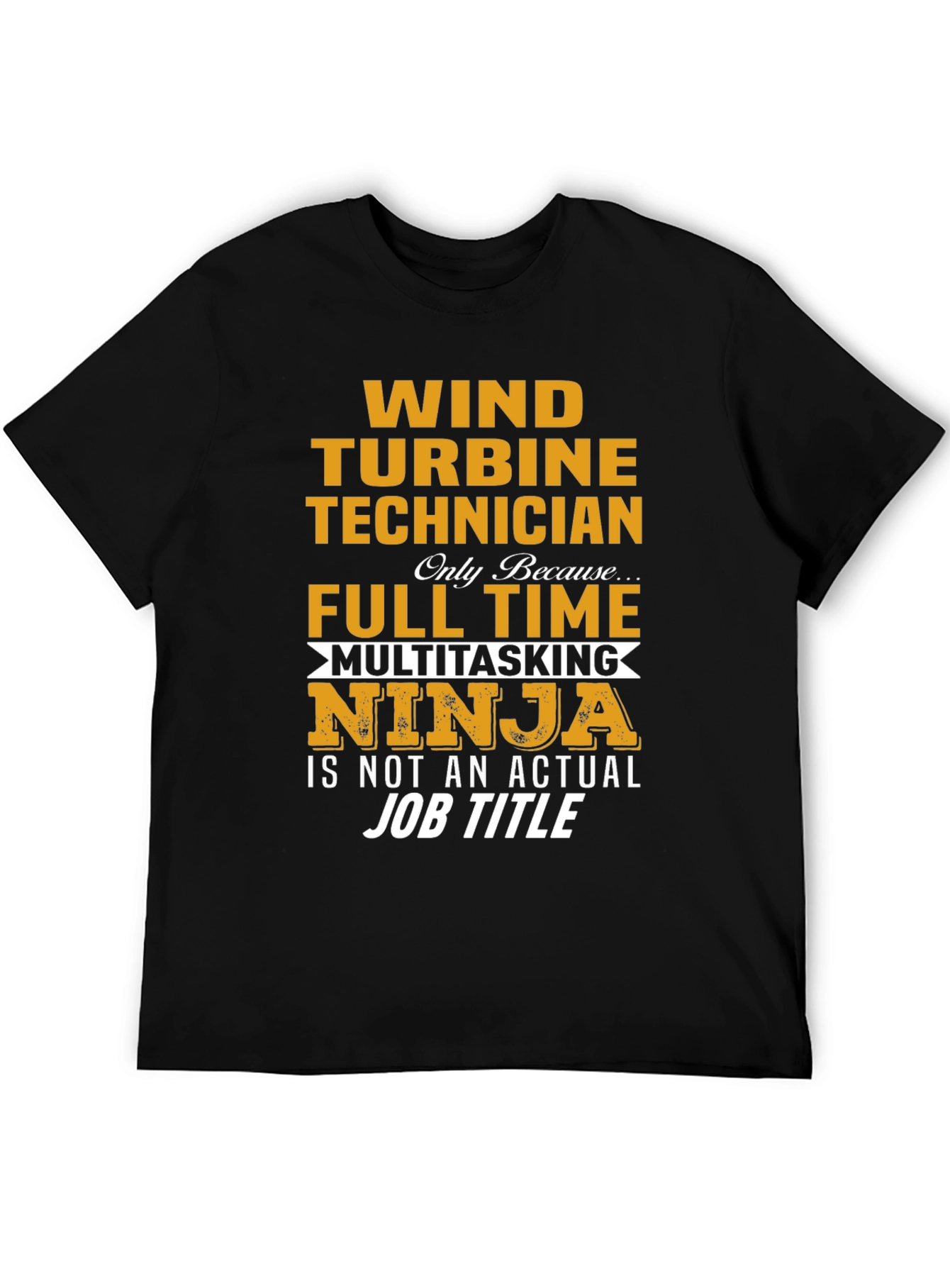 Wind Turbine Technician Ninja T-Shirt