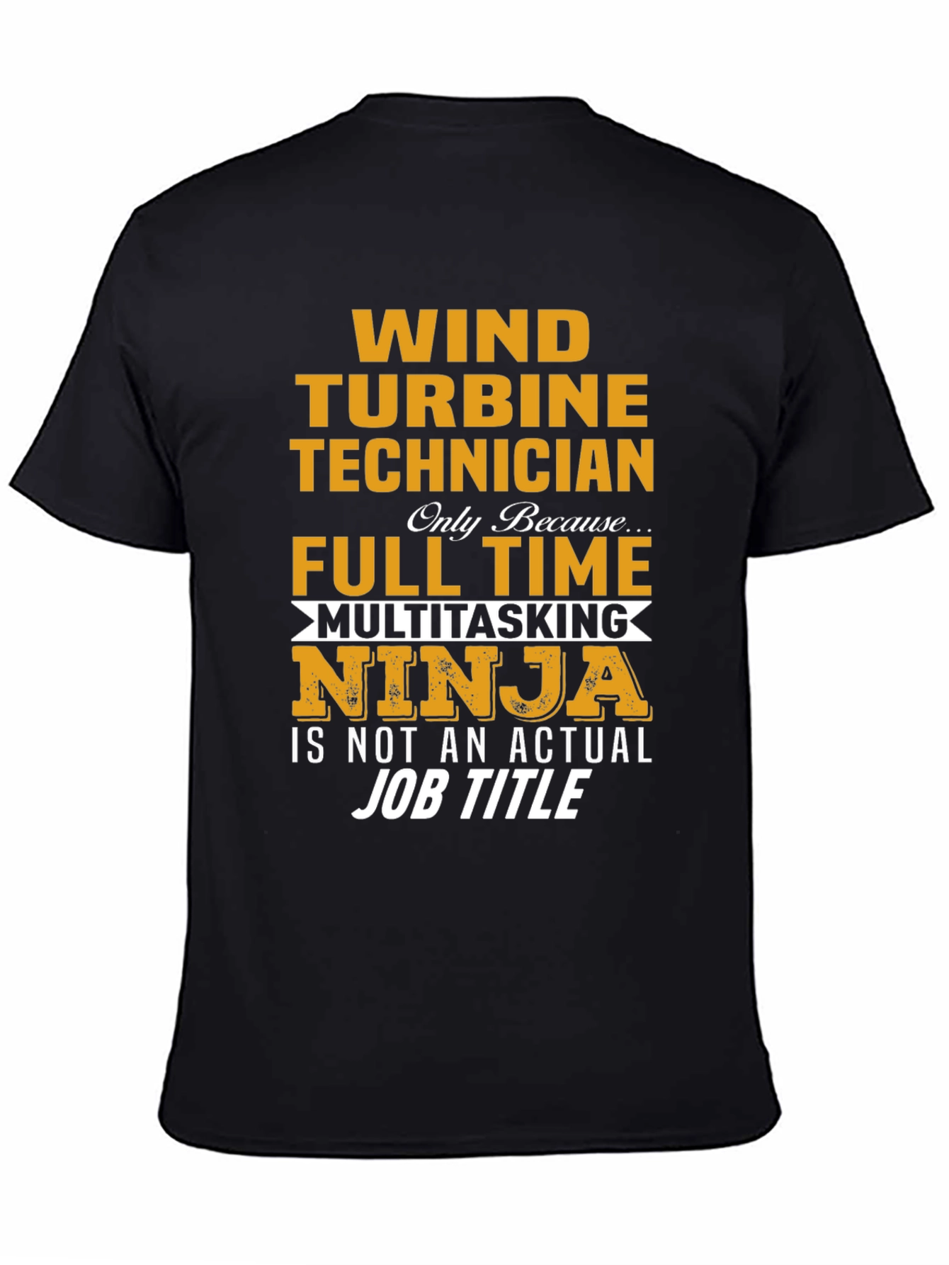 Wind Turbine Technician Ninja T-Shirt