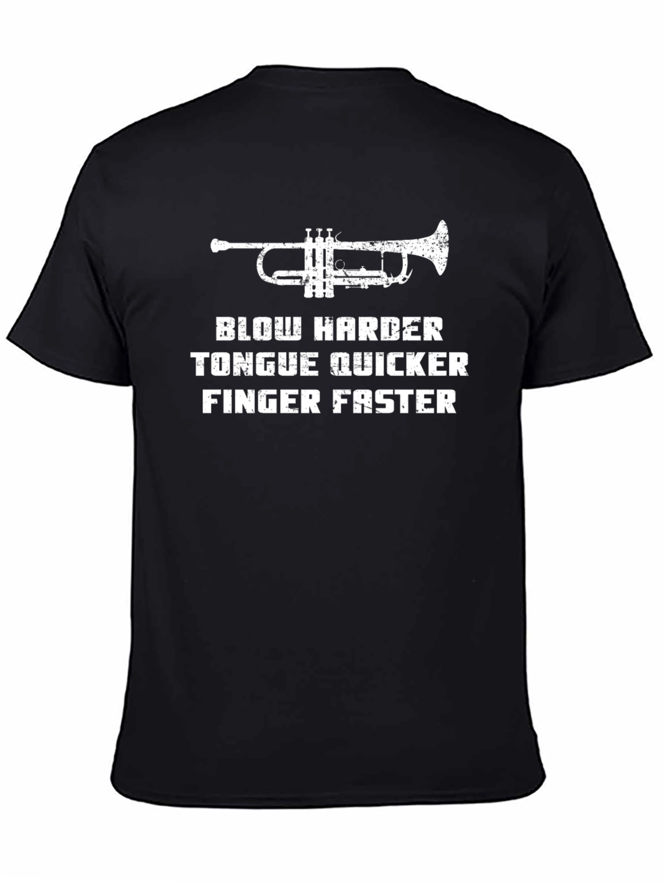 Blow Harder Trumpet T-Shirt - Musician Tee