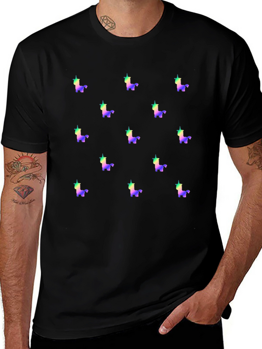 Unicorn Print T-Shirt - Quirky & Fun