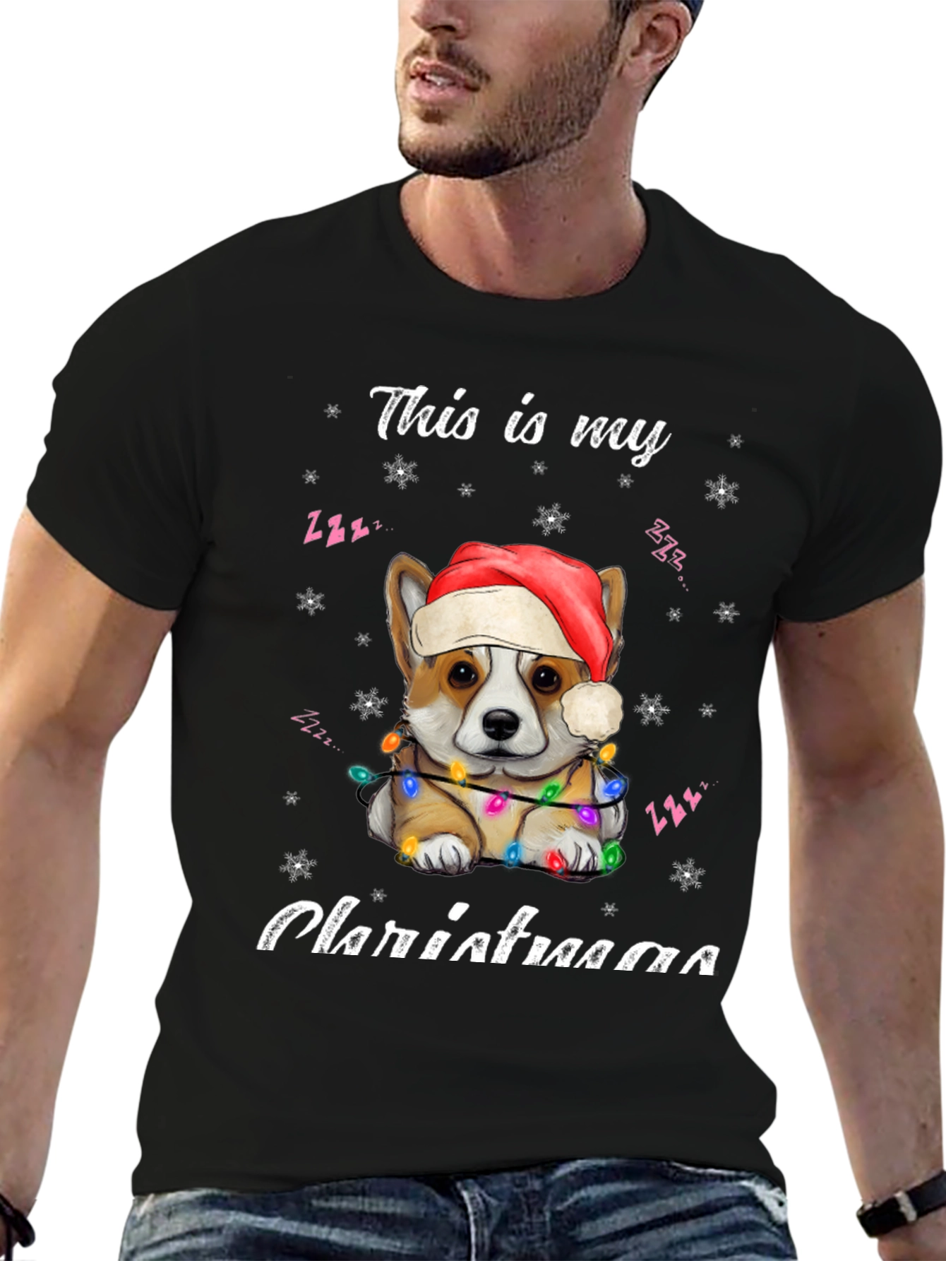 Corgi Christmas T-Shirt
