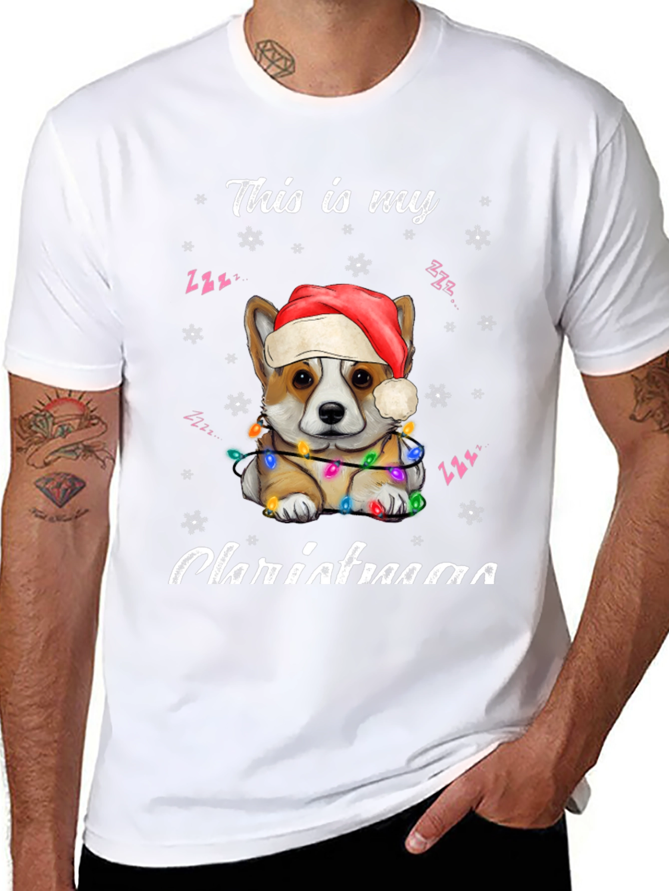 Corgi Christmas T-Shirt