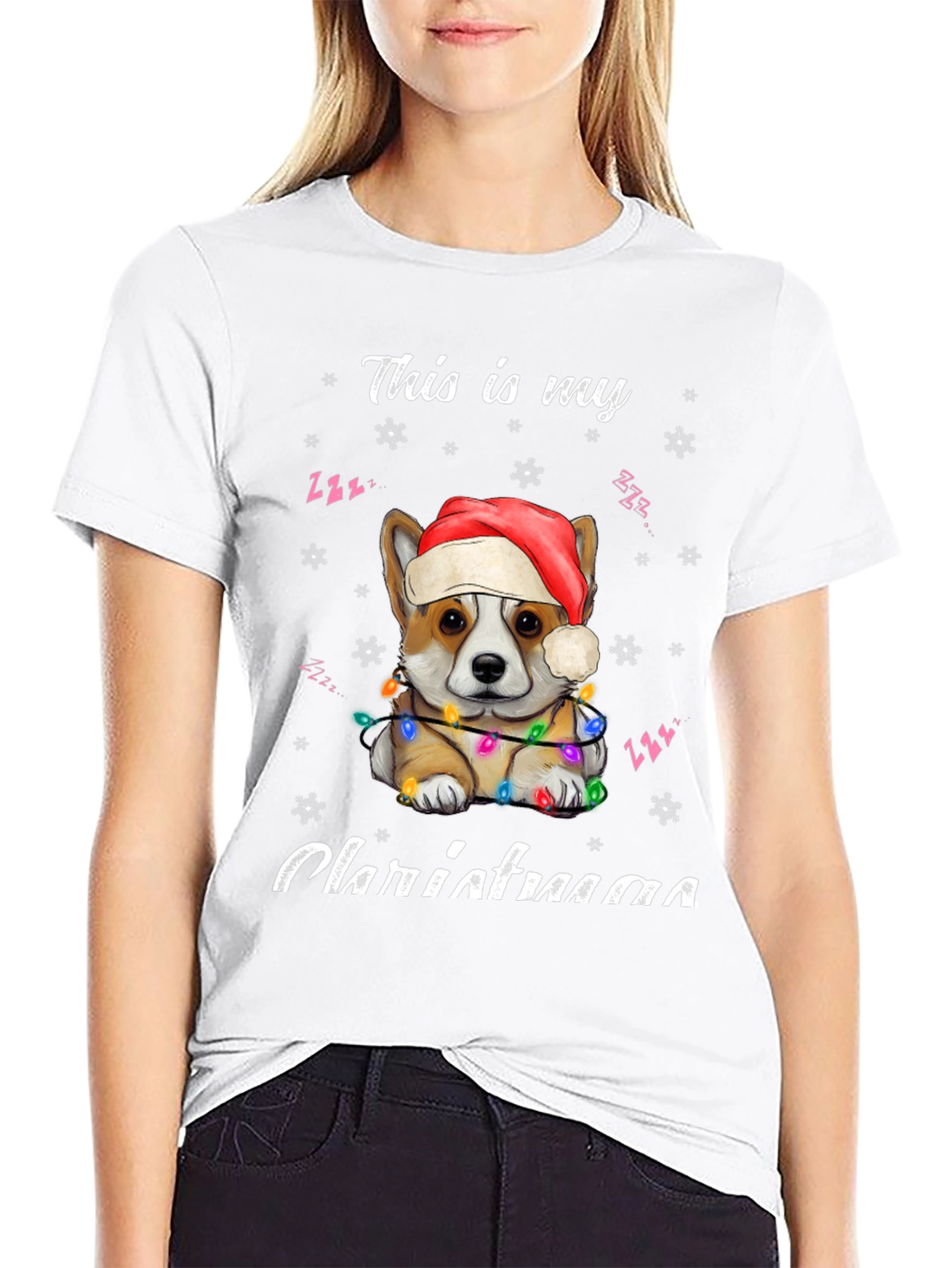 Corgi Christmas T-Shirt