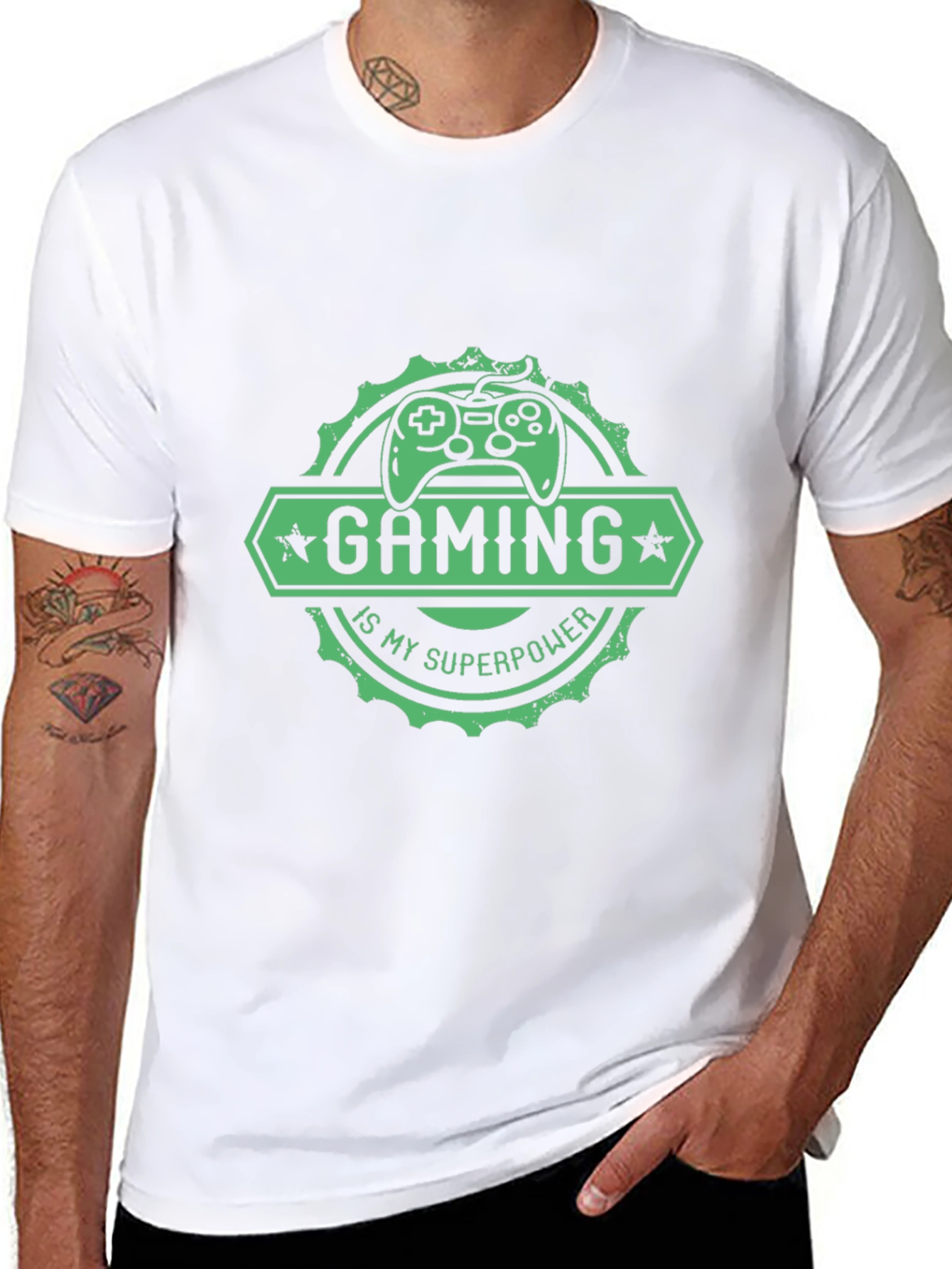 Gaming is My Superpower Tee - Gamer T-Shirt
