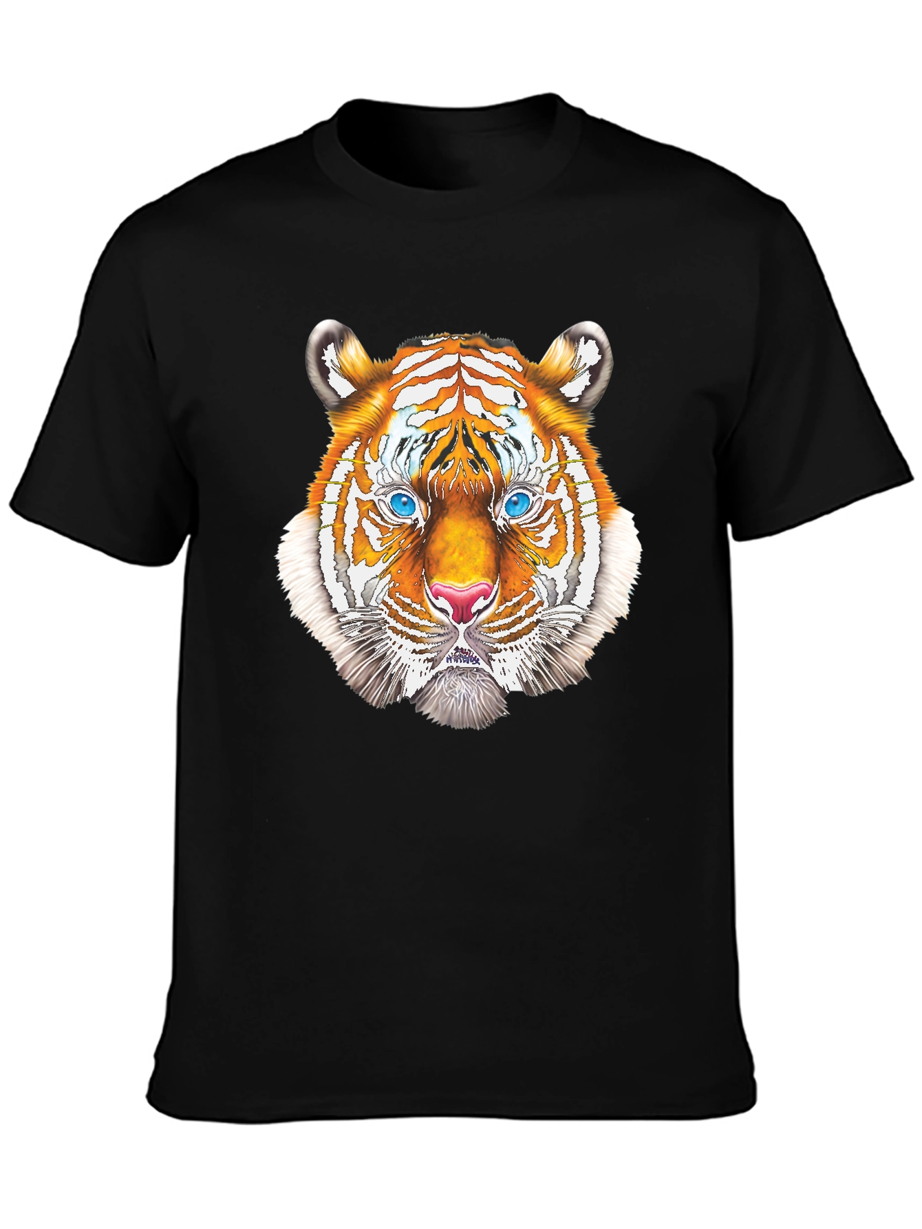 Tiger Head Graphic T-Shirt - Bold & Stylish