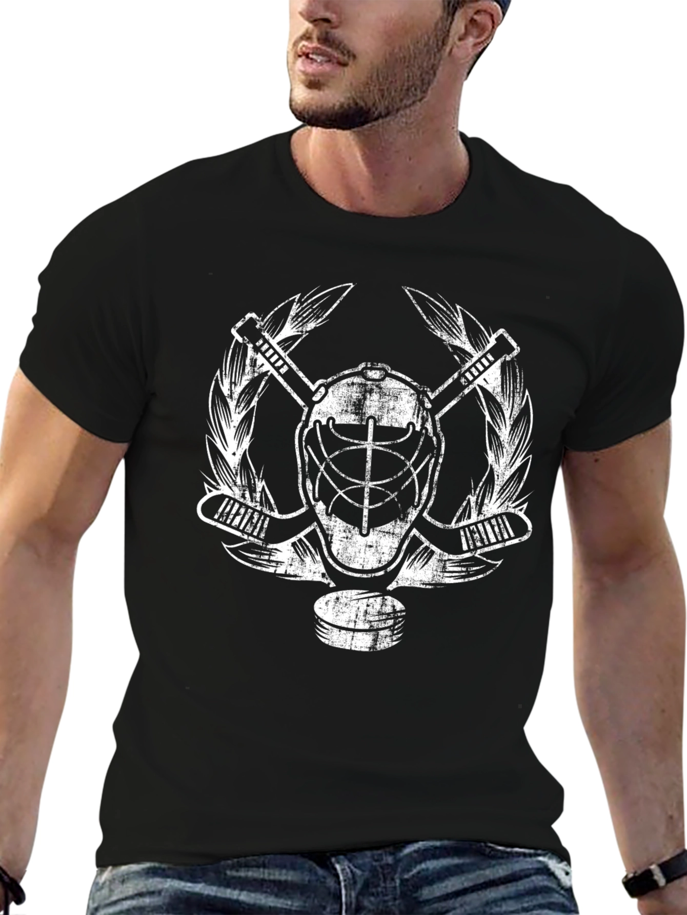 Hockey Goalie Mask Graphic Tee