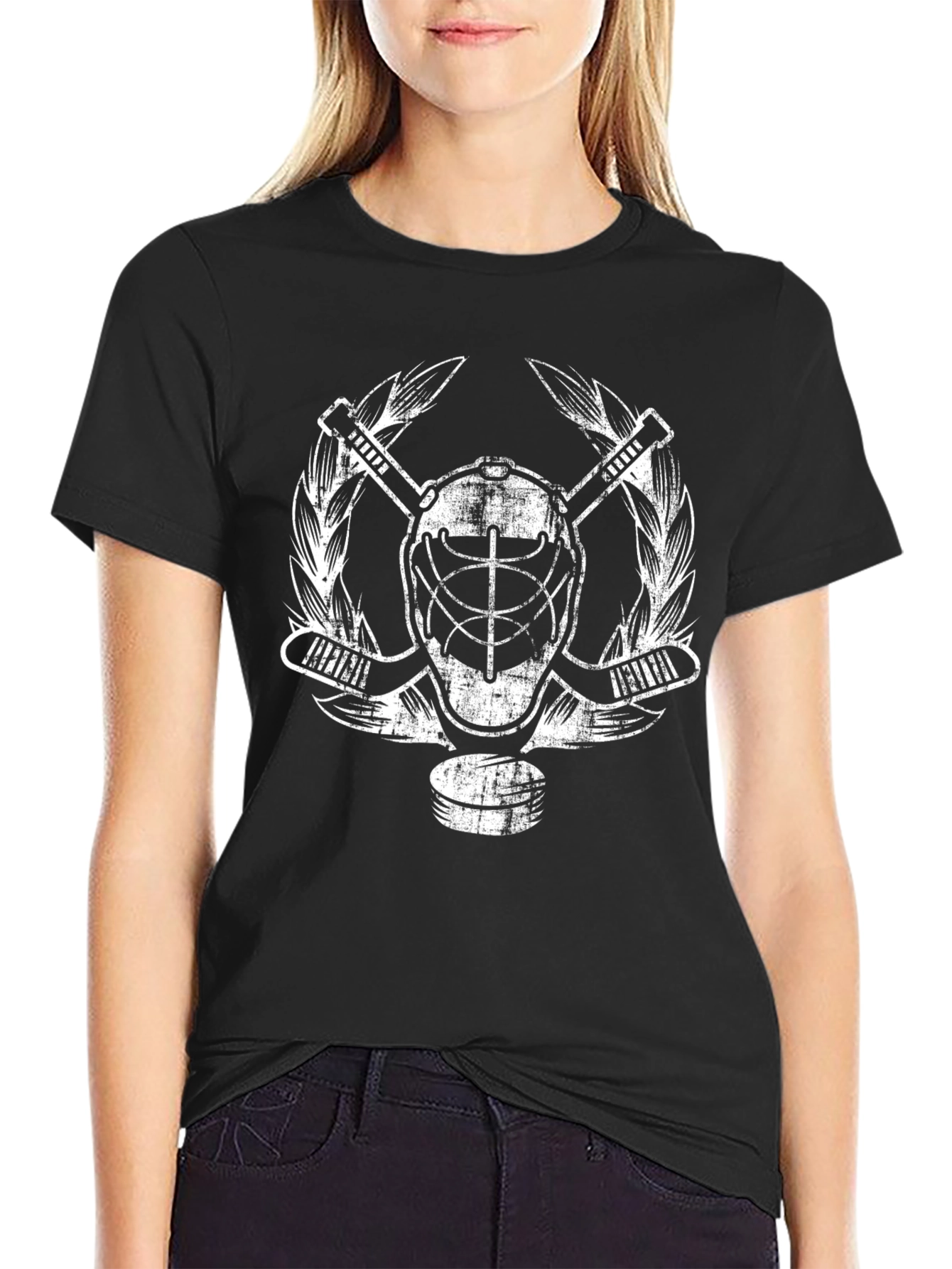 Hockey Goalie Mask Graphic Tee